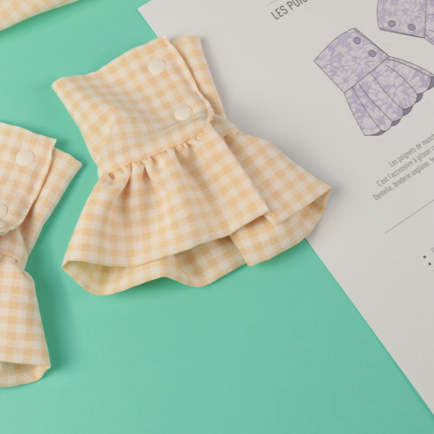 Tuto couture : les poignets de manches amovibles