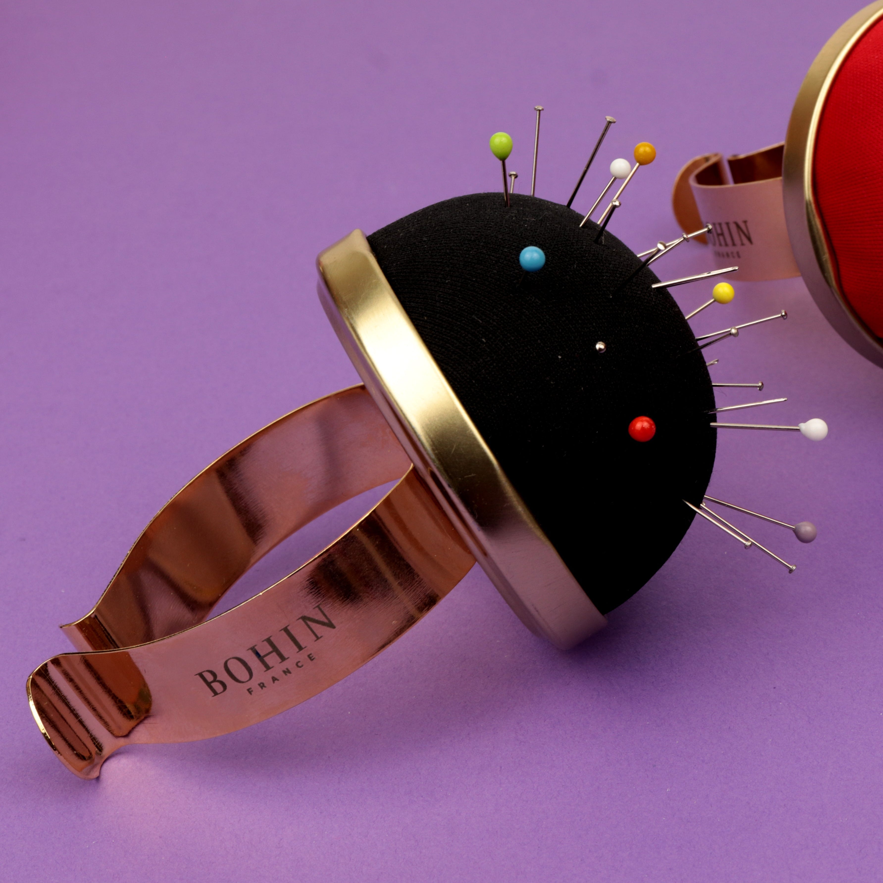Bracelet porte épingles métallique - Image 1
