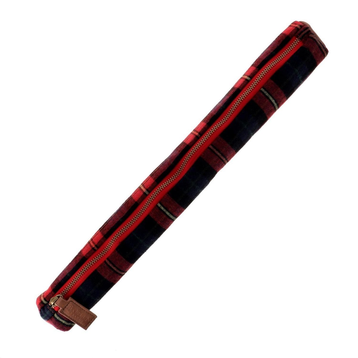 Etui pour aiguilles à tricoter motif tartan - Image 4