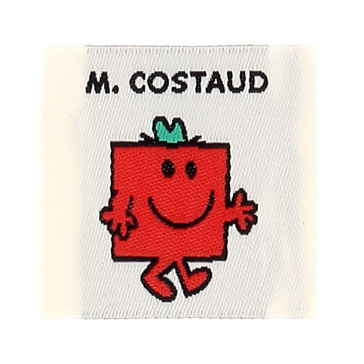 Étiquette - Monsieur Costaud