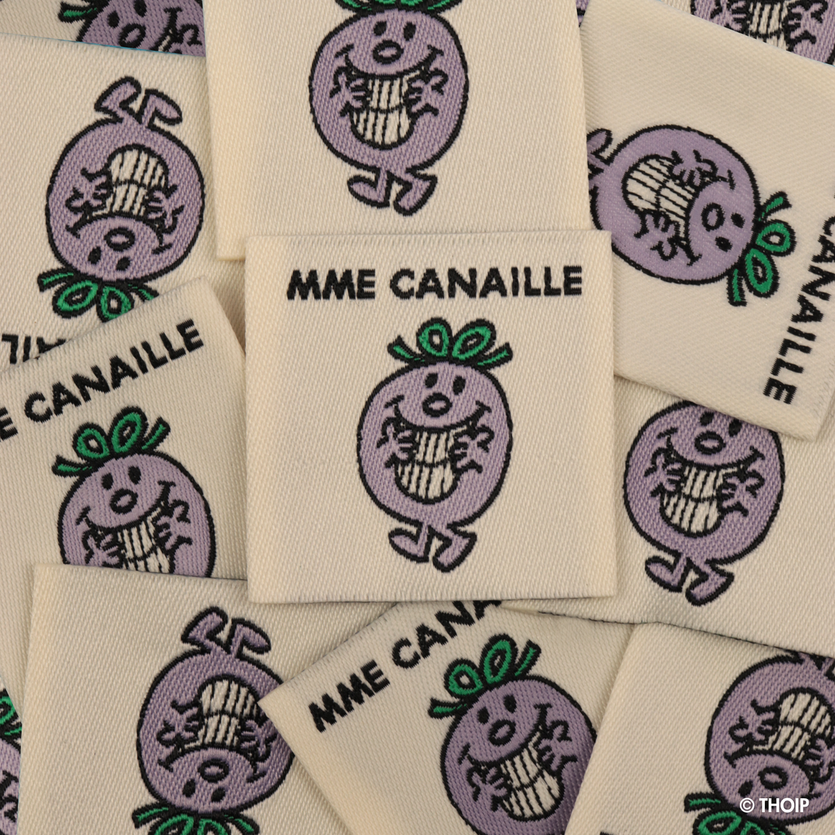 Étiquette - Madame Canaille