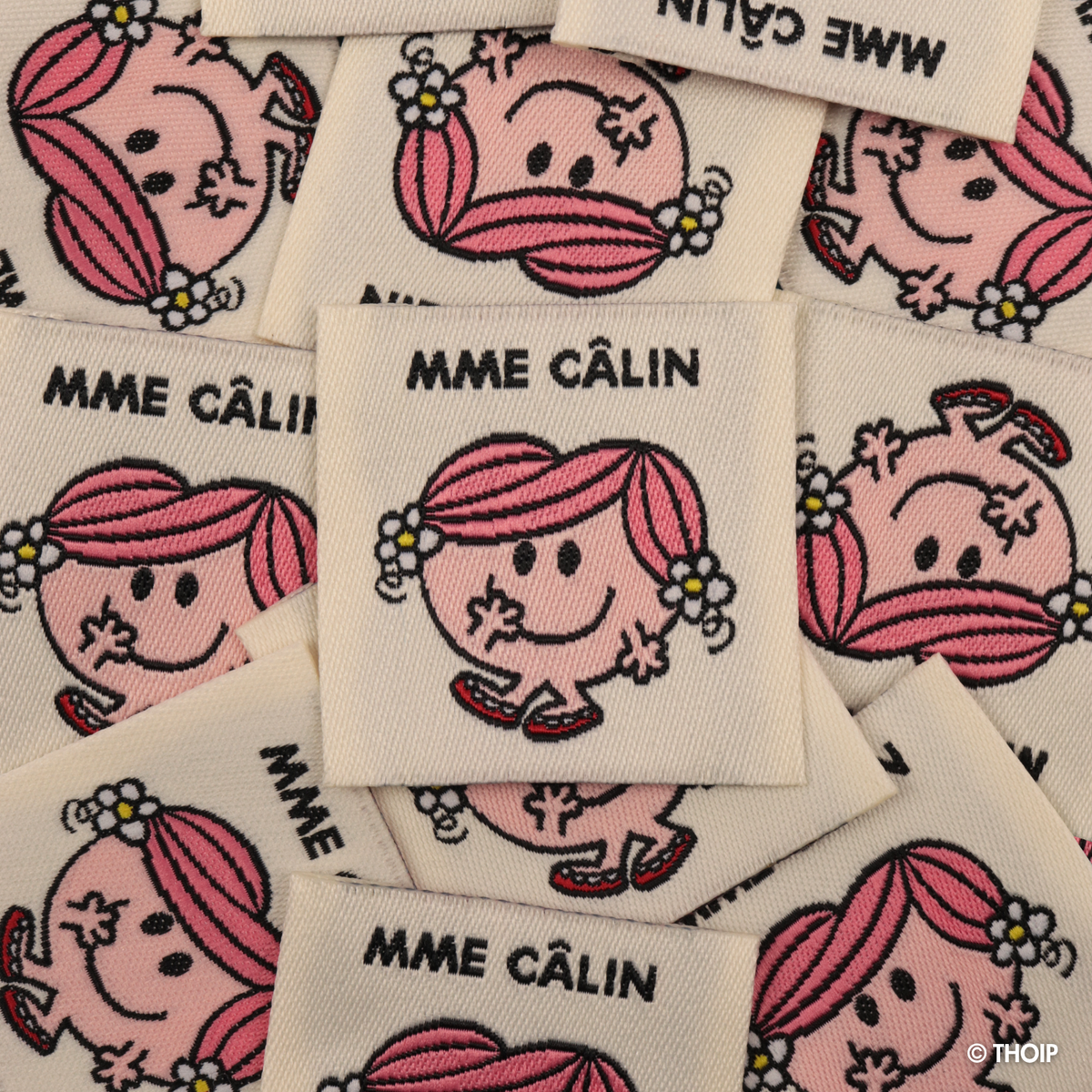 Lot d'étiquettes Monsieur Madame