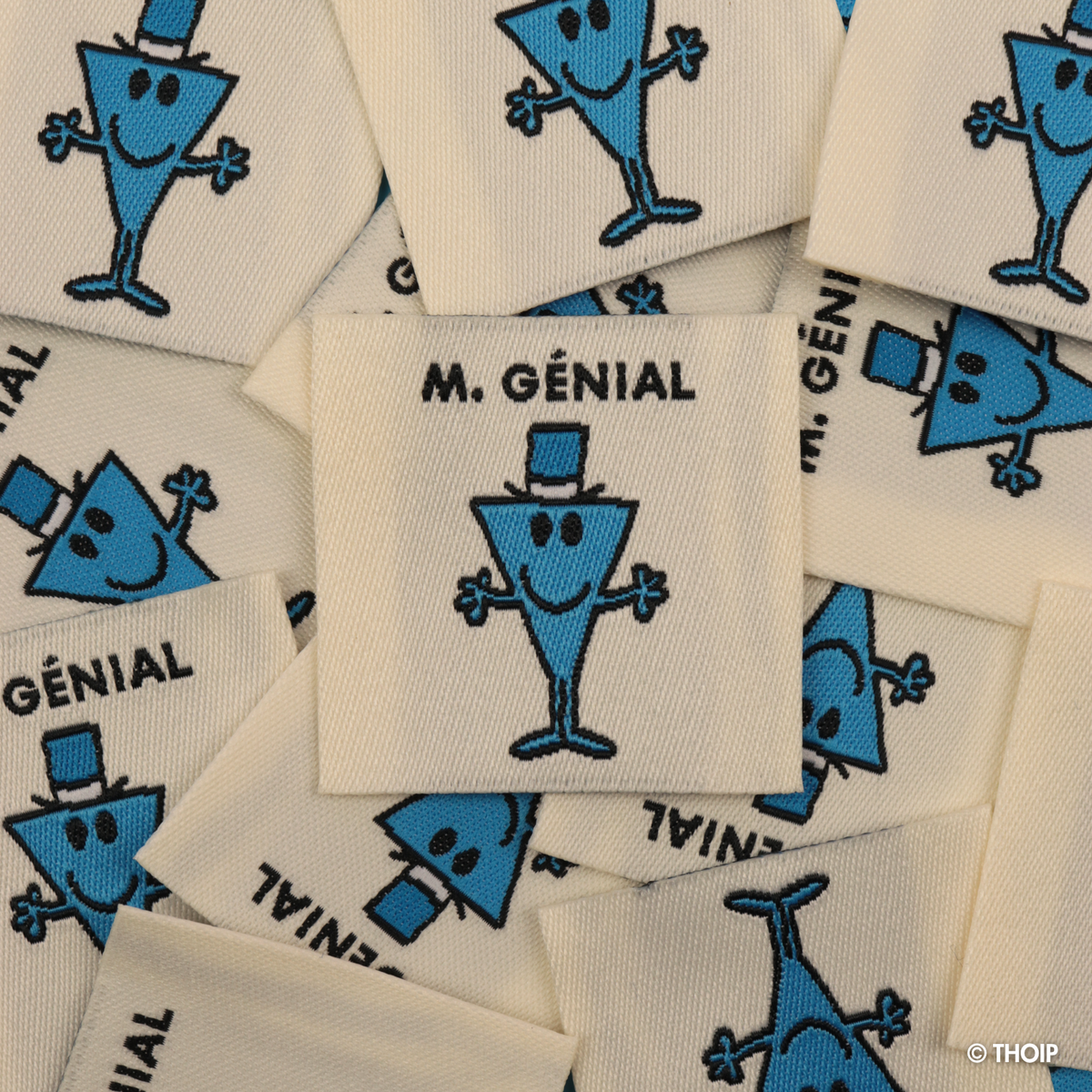 Étiquette - Monsieur Génial