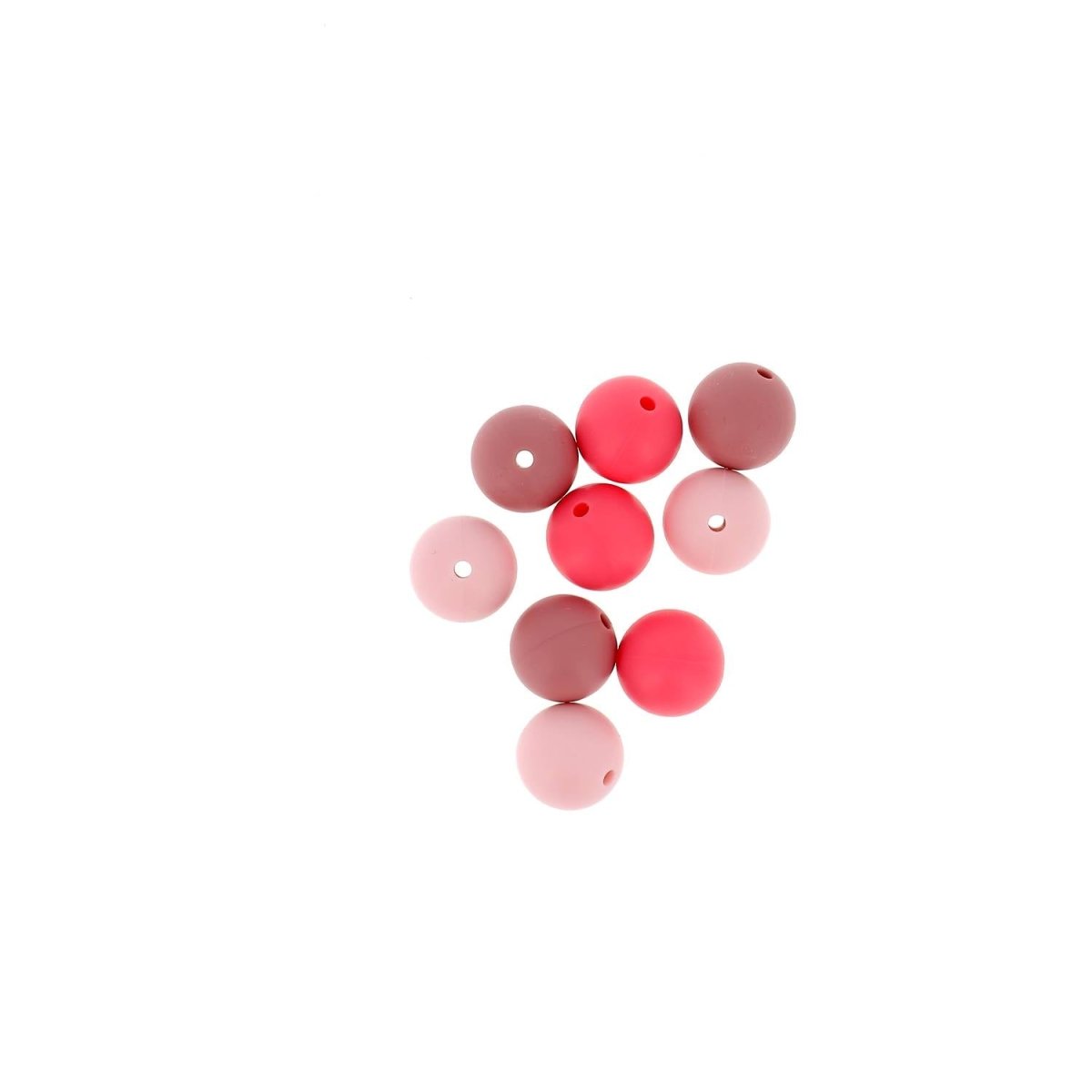 Perles rondes en silicone 15mm - Image 5