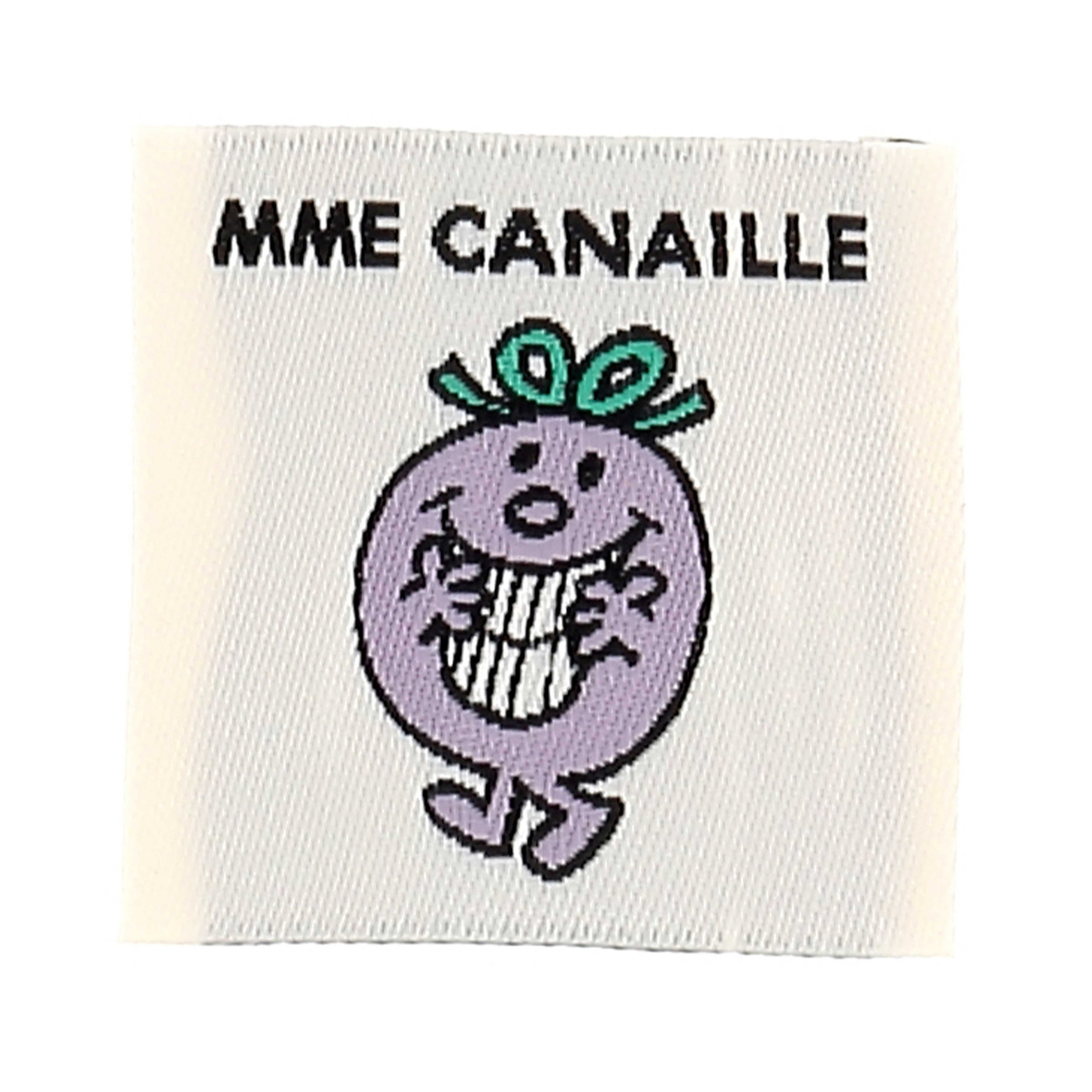 Étiquette - Madame Canaille