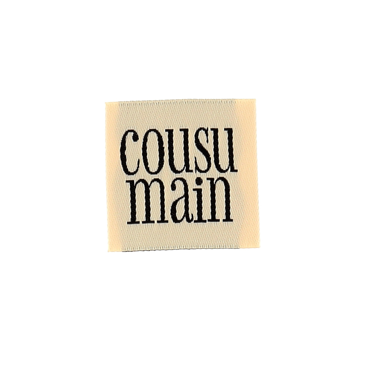 Etiqueta - Cosido a mano