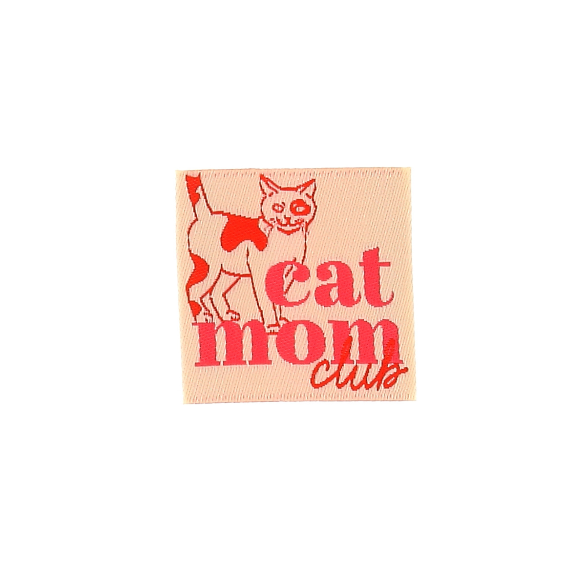 Label - Cat Mom Club