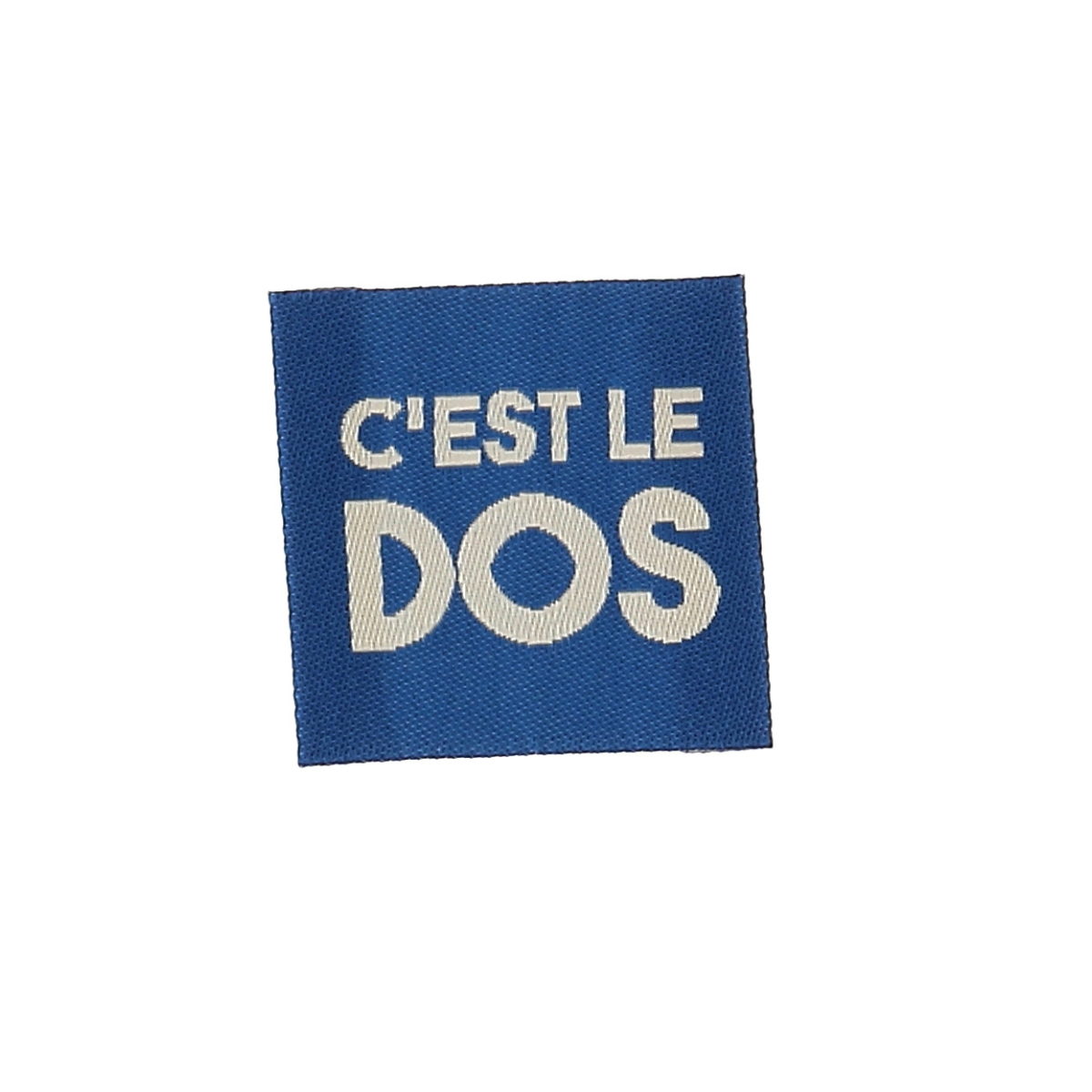 Label - This is the back