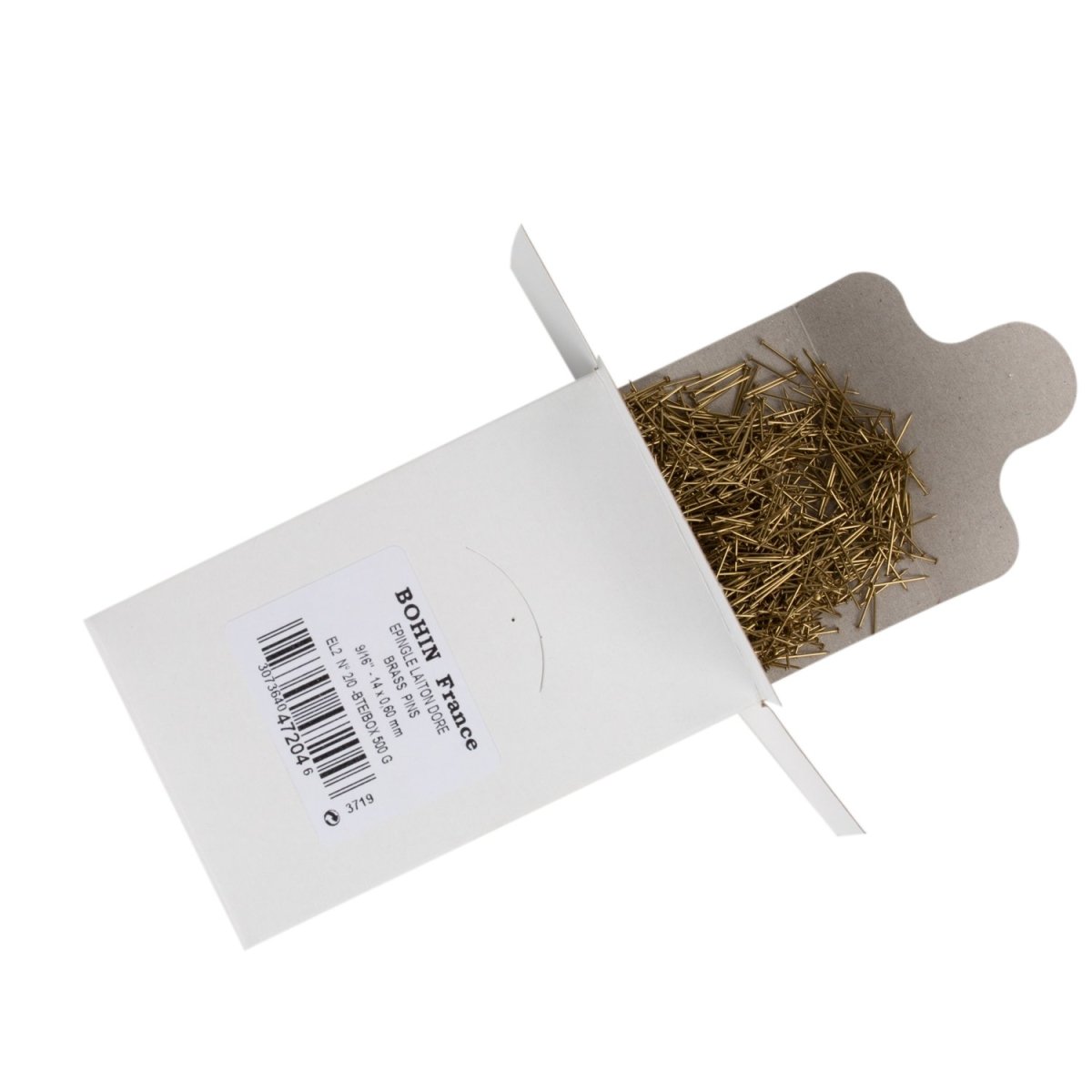 Epingles de confection en laiton N°3/0 -Rubannerie - Image 5