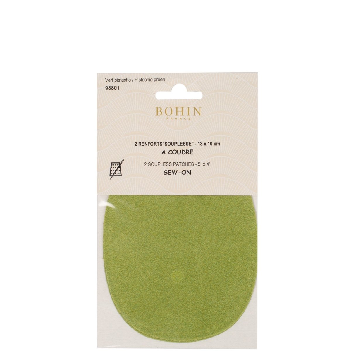 Renforts coudes et genoux suédine à coudre - Image 10