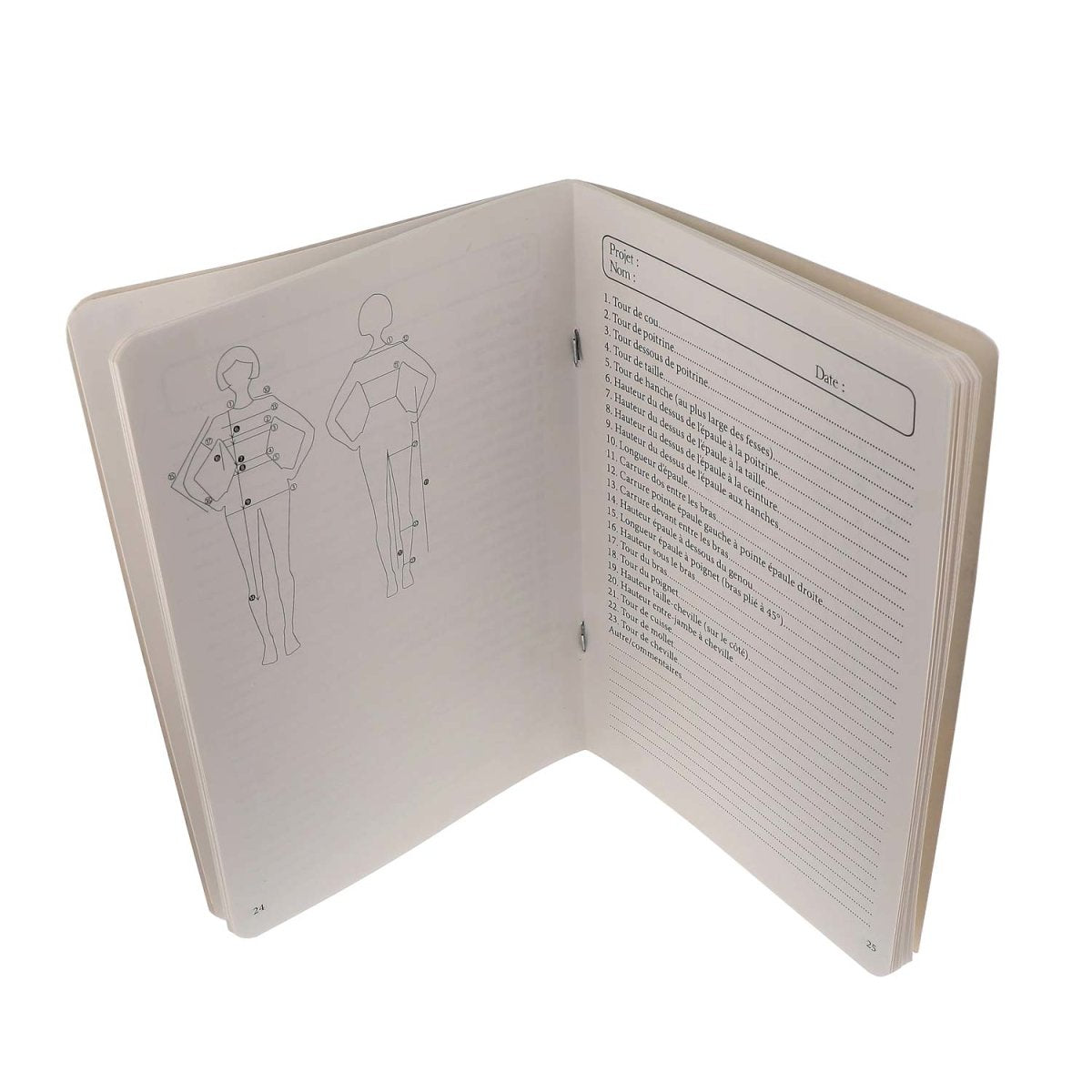 Carnet de couture marée haute Poisson bleu - Image 2