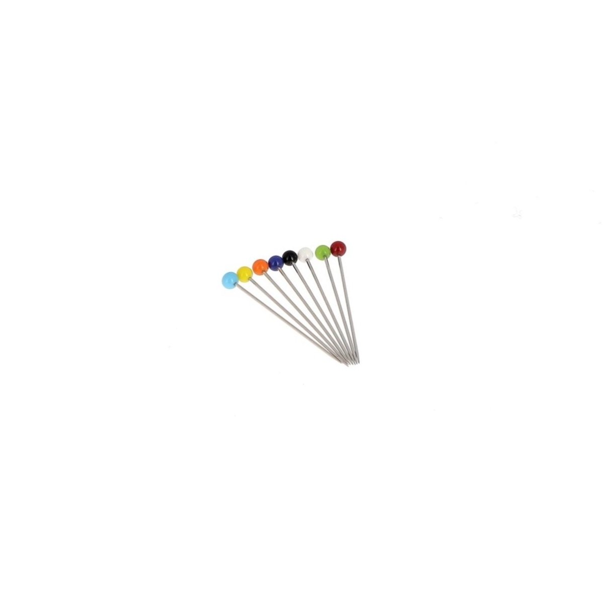Epingles à tête de verre "Petites têtes" - Image 1