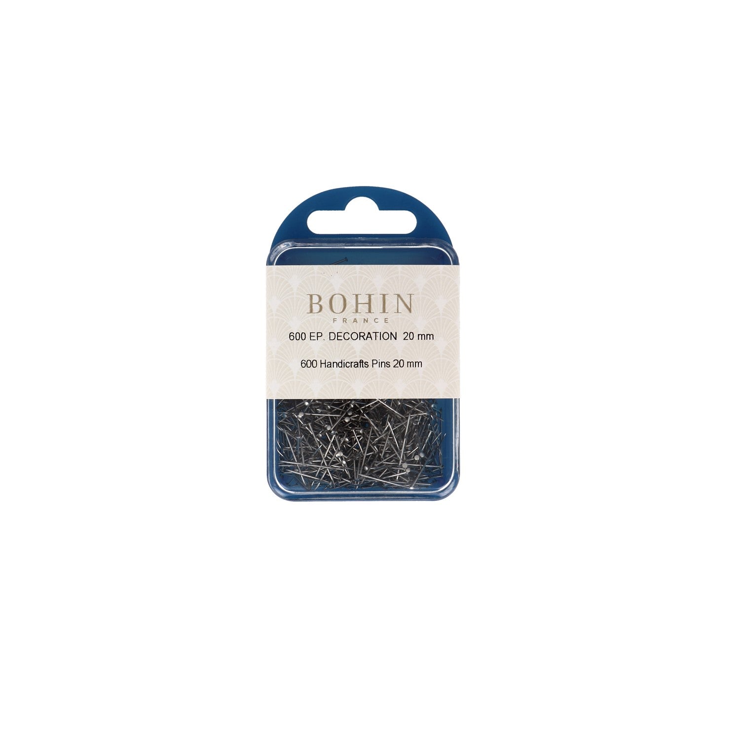 Bohin Épingles à nourrice Boule Sz 1,5/2/3 Noir 18