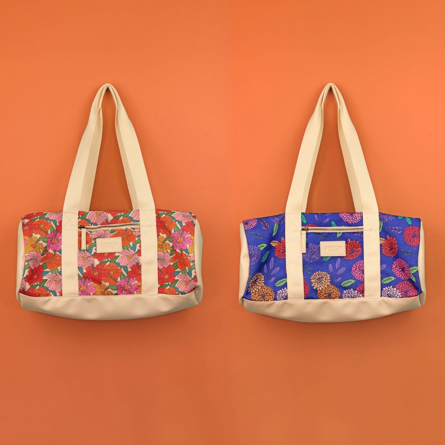 Sac 3-en-1 - Collection Blossom - 2 couleurs - 45 x 22 cm - Image 1