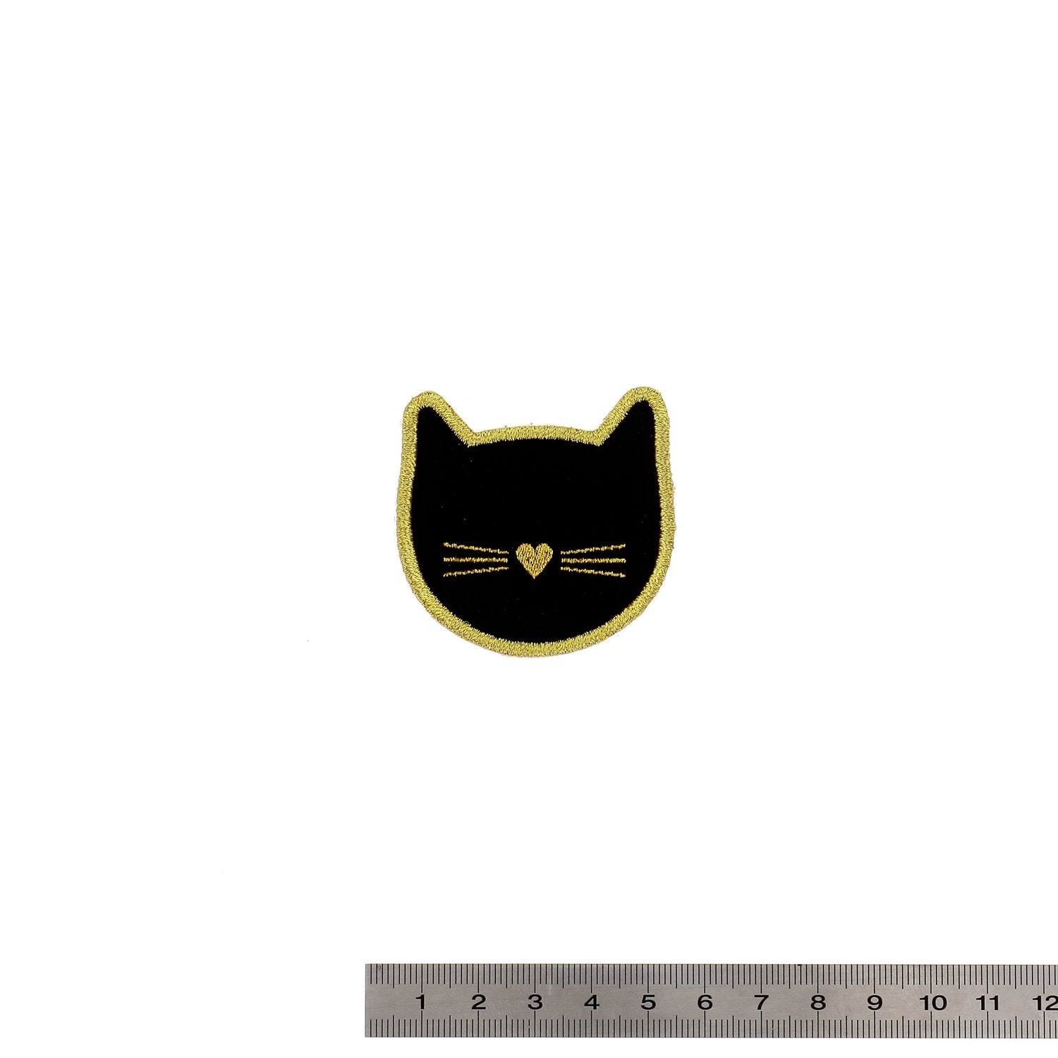 Patch thermocollant chat - Design exclusif Audrey Jeanne - Image 2