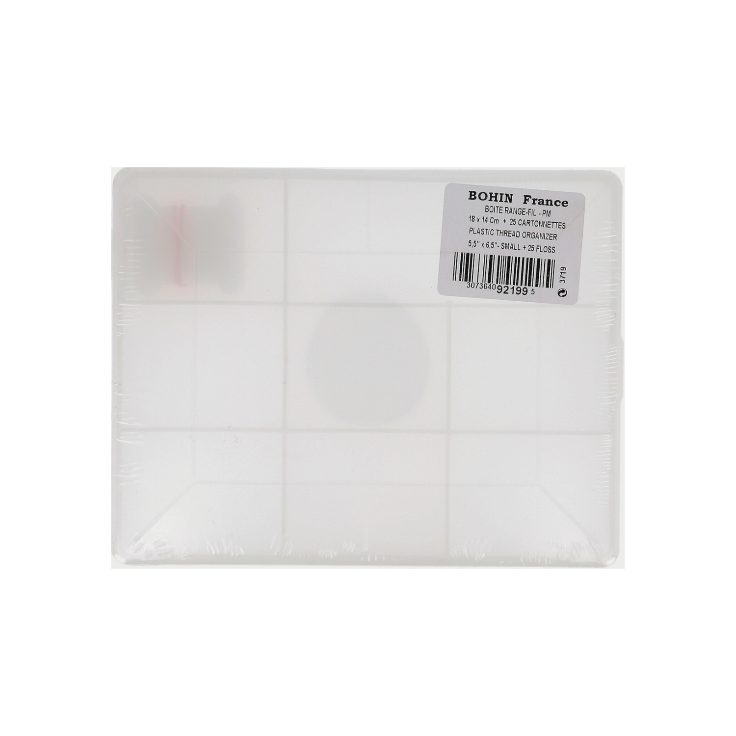 Plastic storage box for wires