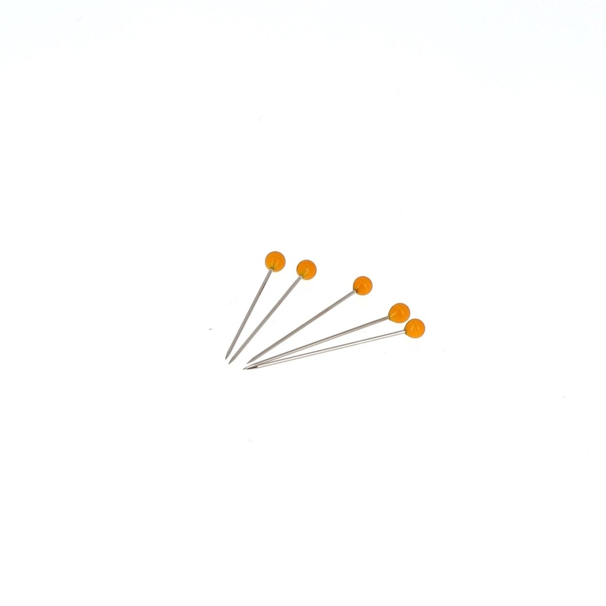 Épingles à tête de verre de Murano extra-fines 30 mm - ø 0,60 mm