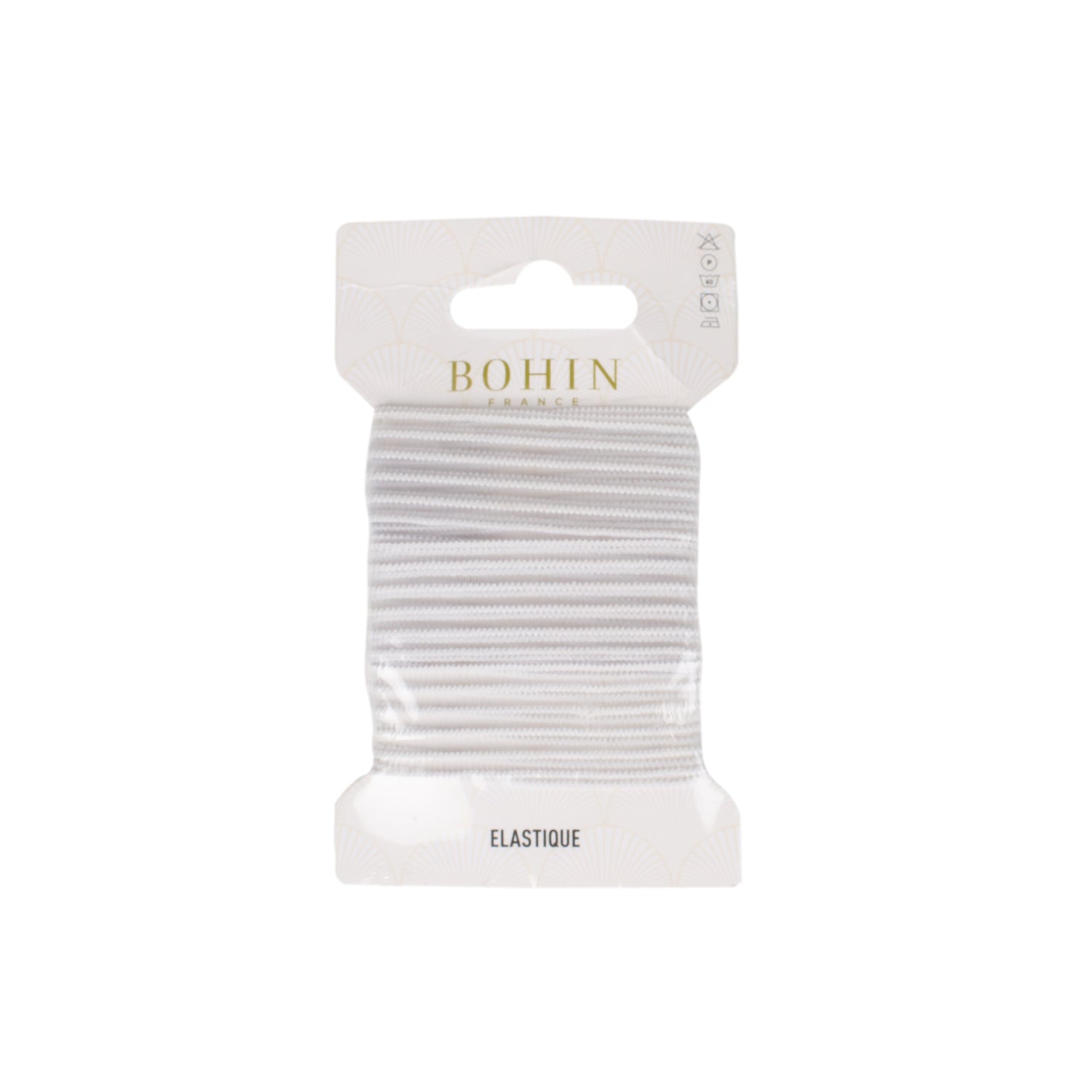 Élastique fronceur 18 mm x 0,90 m