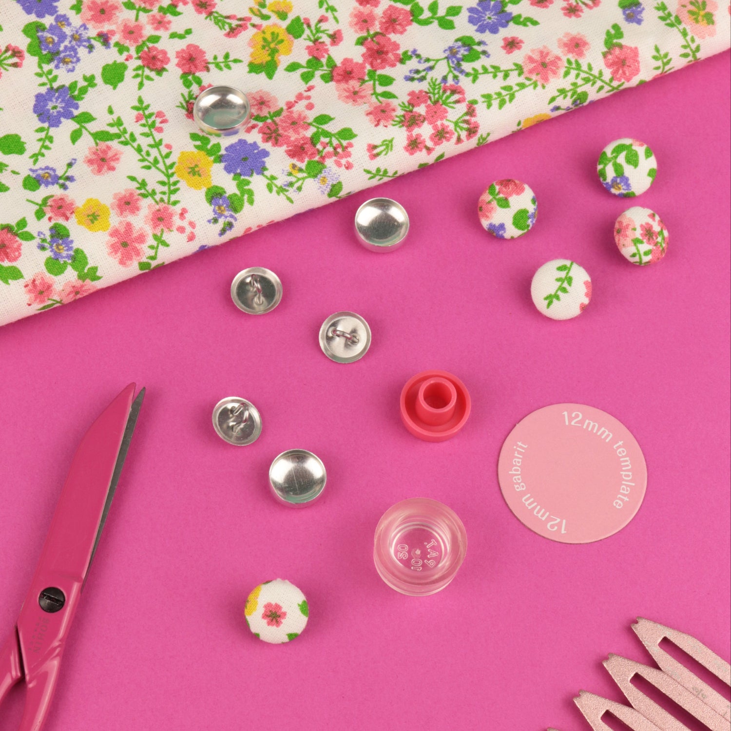 Buttons to cover