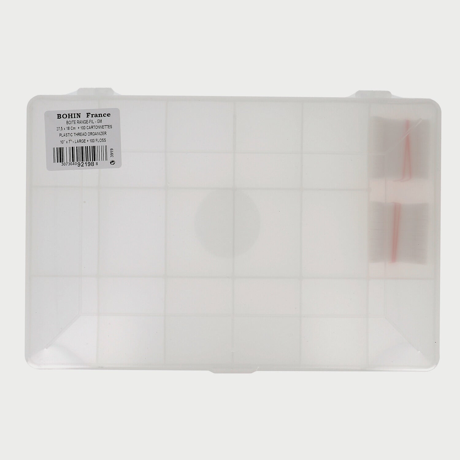 Boite de rangement plastique pour fils - Image 3