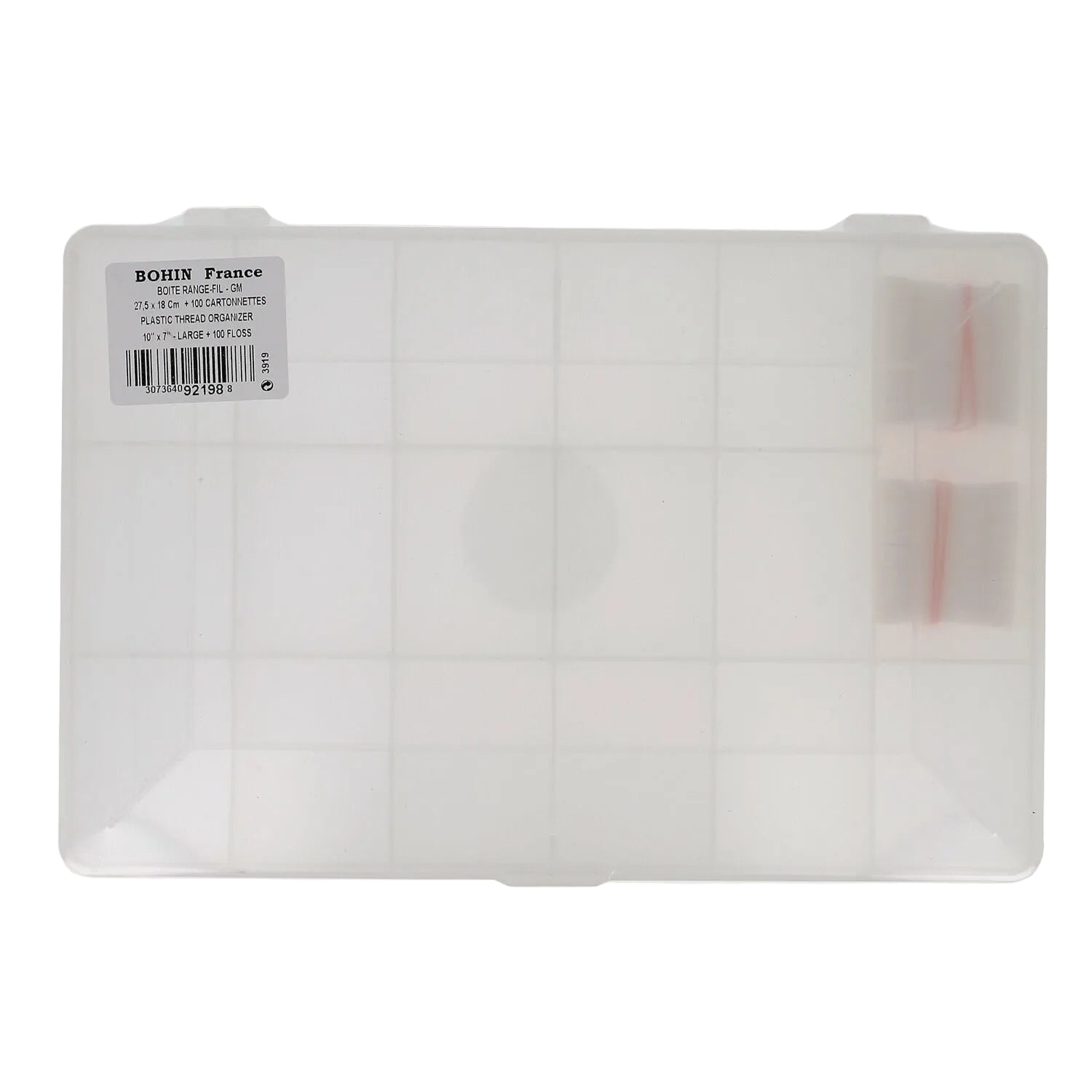 Boite de rangement plastique pour fils - Image 3