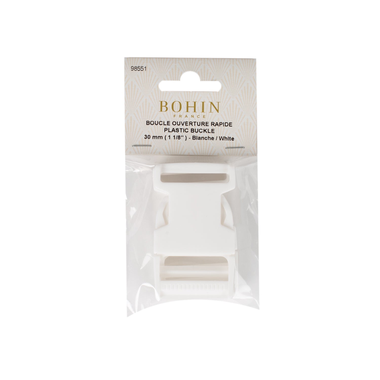 Boucles ouverture rapide plastique BOHIN 6