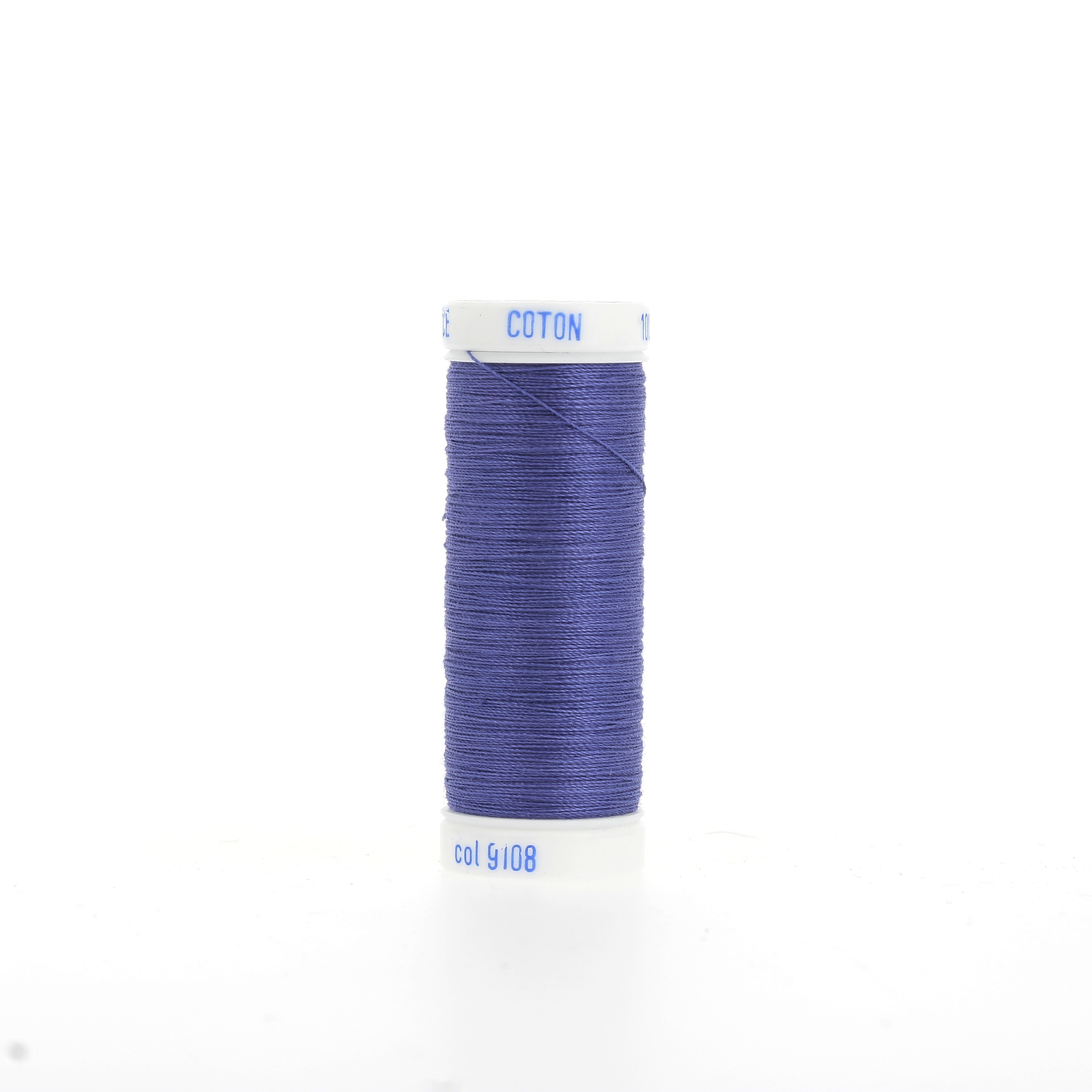 Hilo de coser - Lebaufil - Algodón - Carta de colores azul