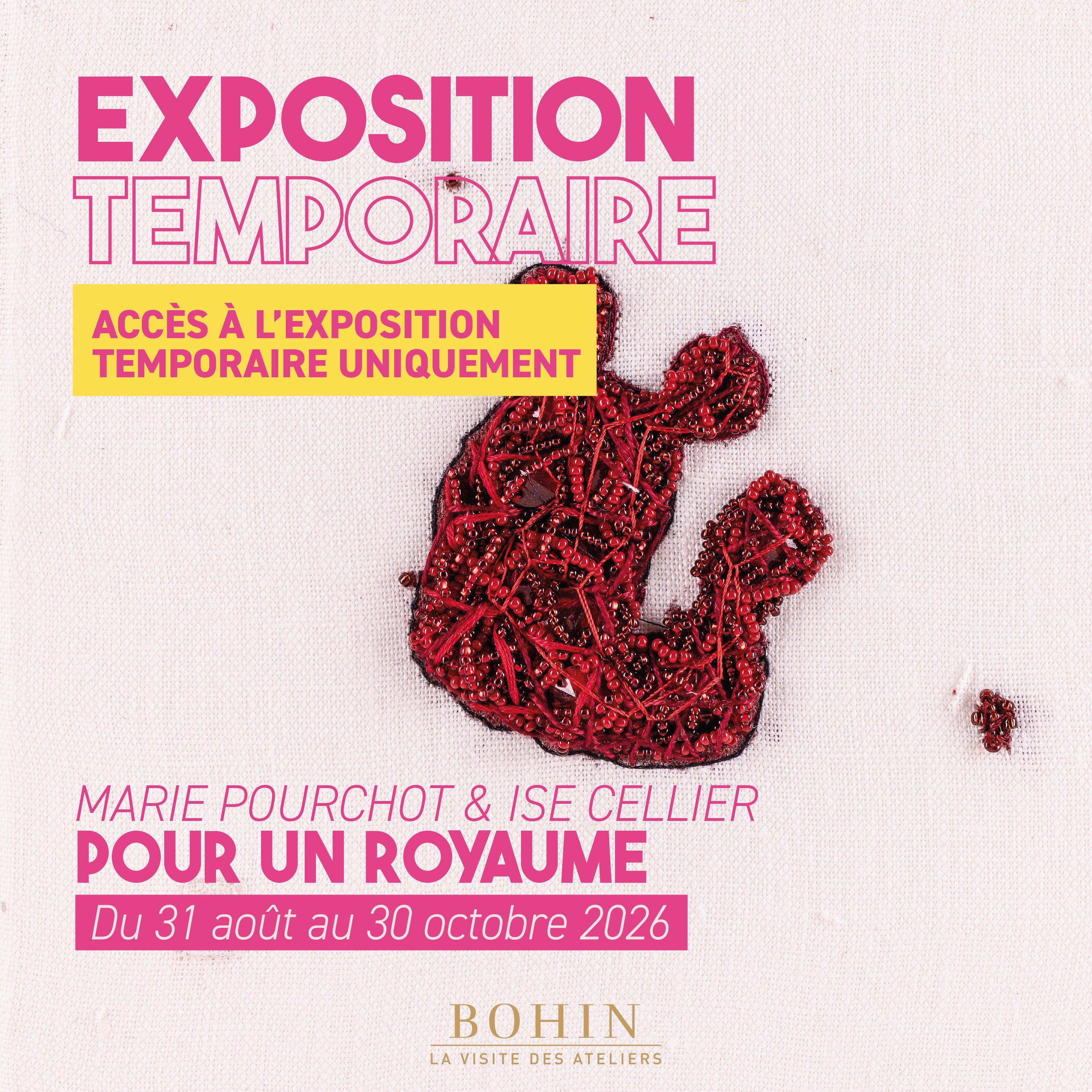 Ticket - Visit to the BOHIN workshops