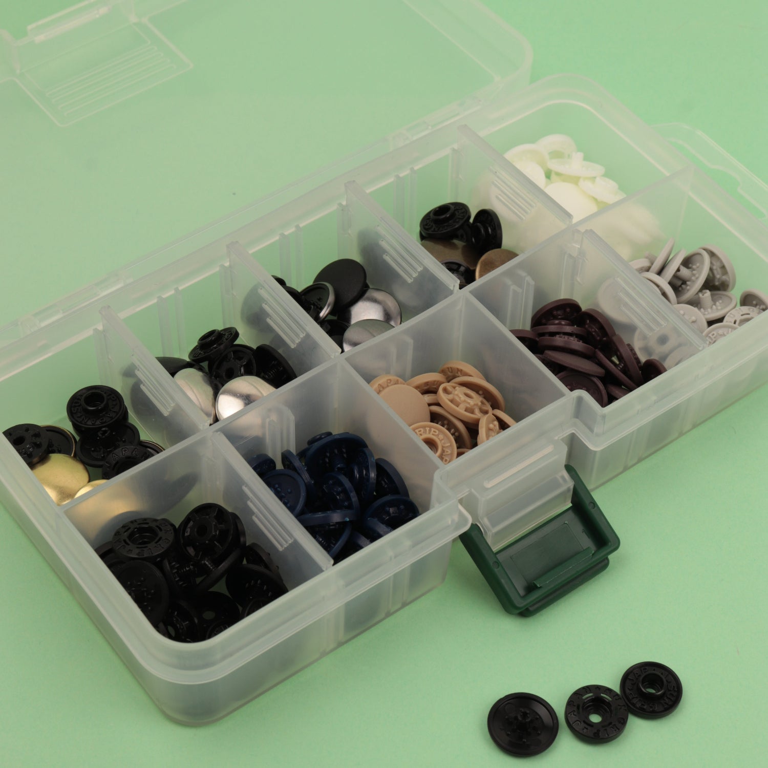 Boîte de 64 pressions magiques - Coloris classiques