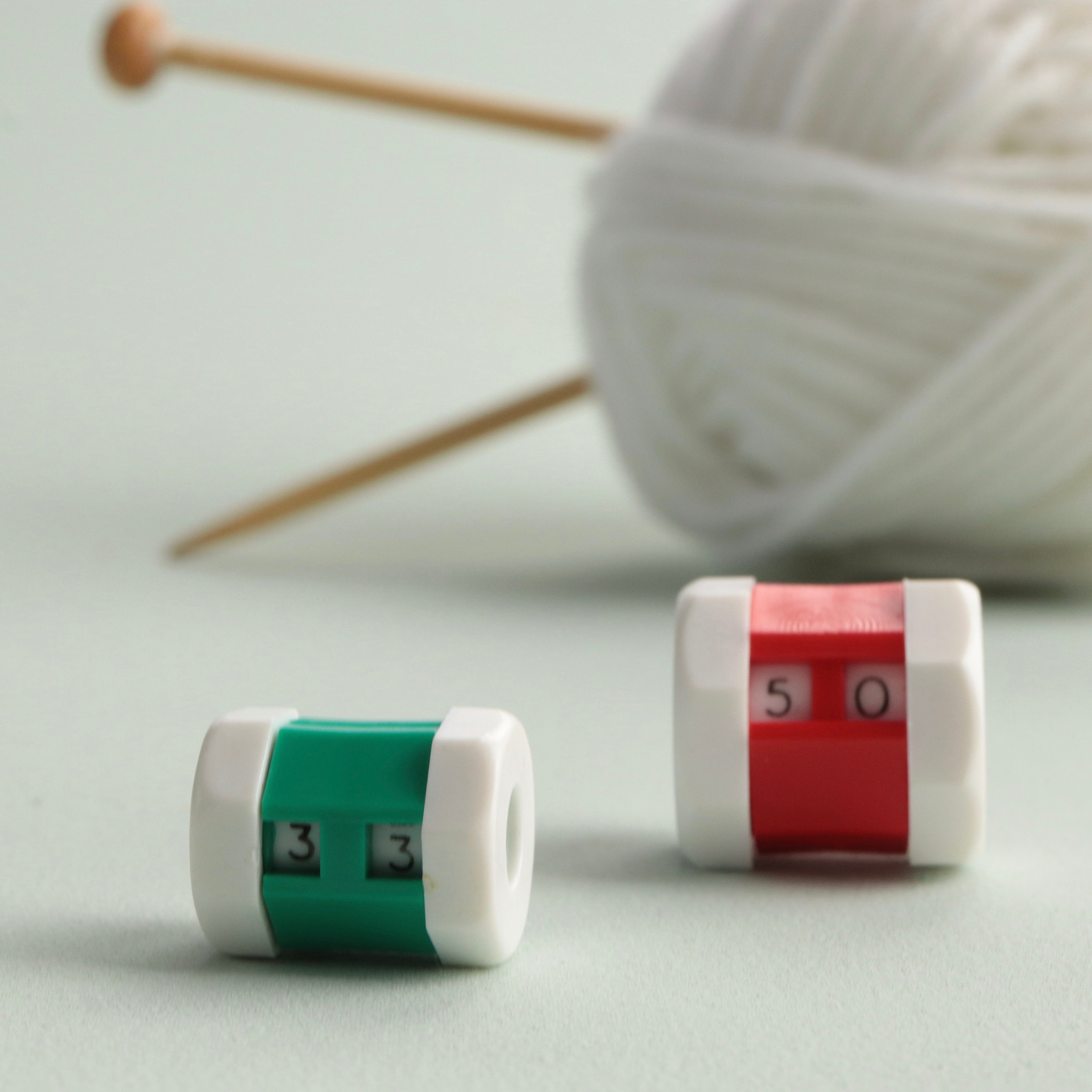Knitting row count