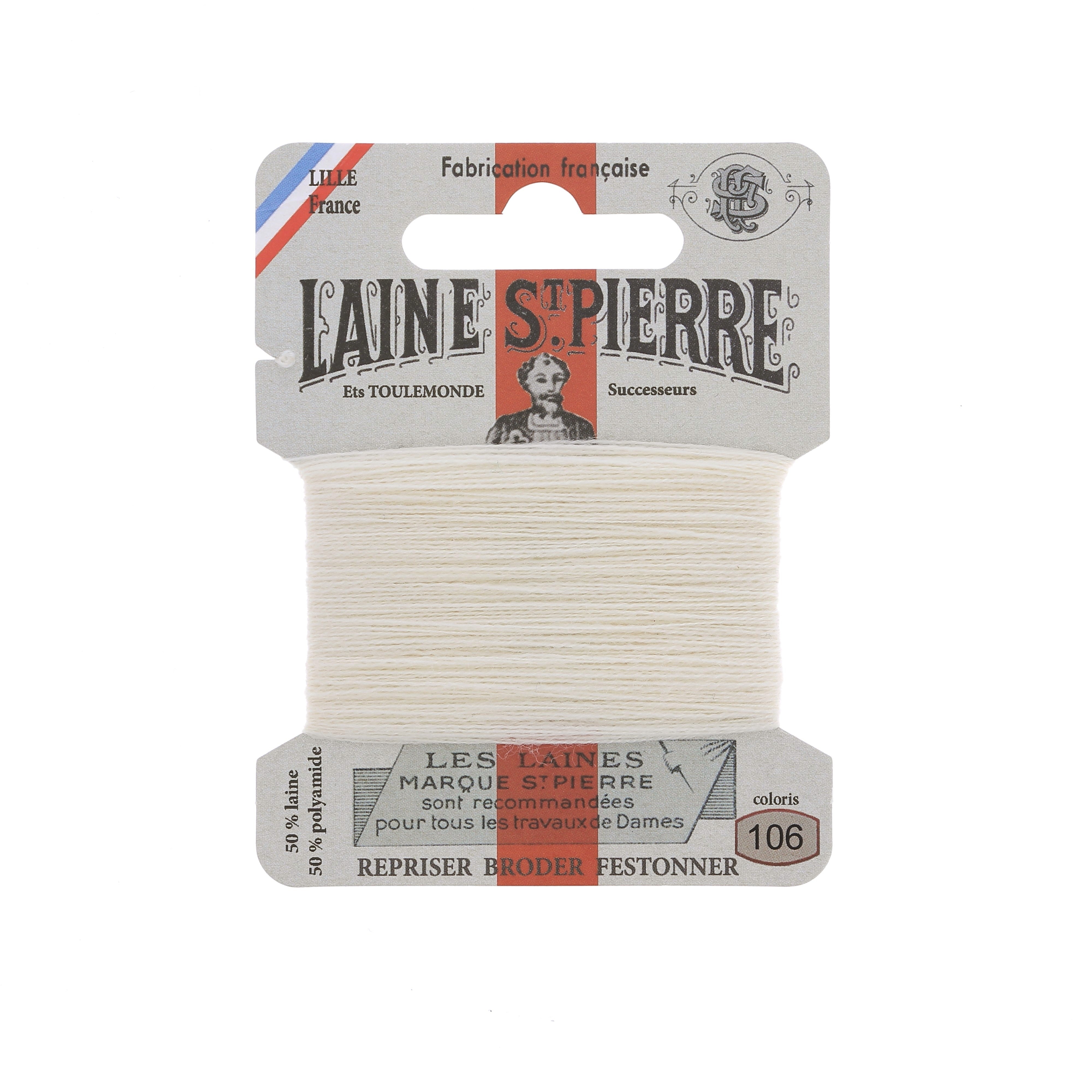 Hilo de bordar - Lana St. Pierre - Carta de colores neutros