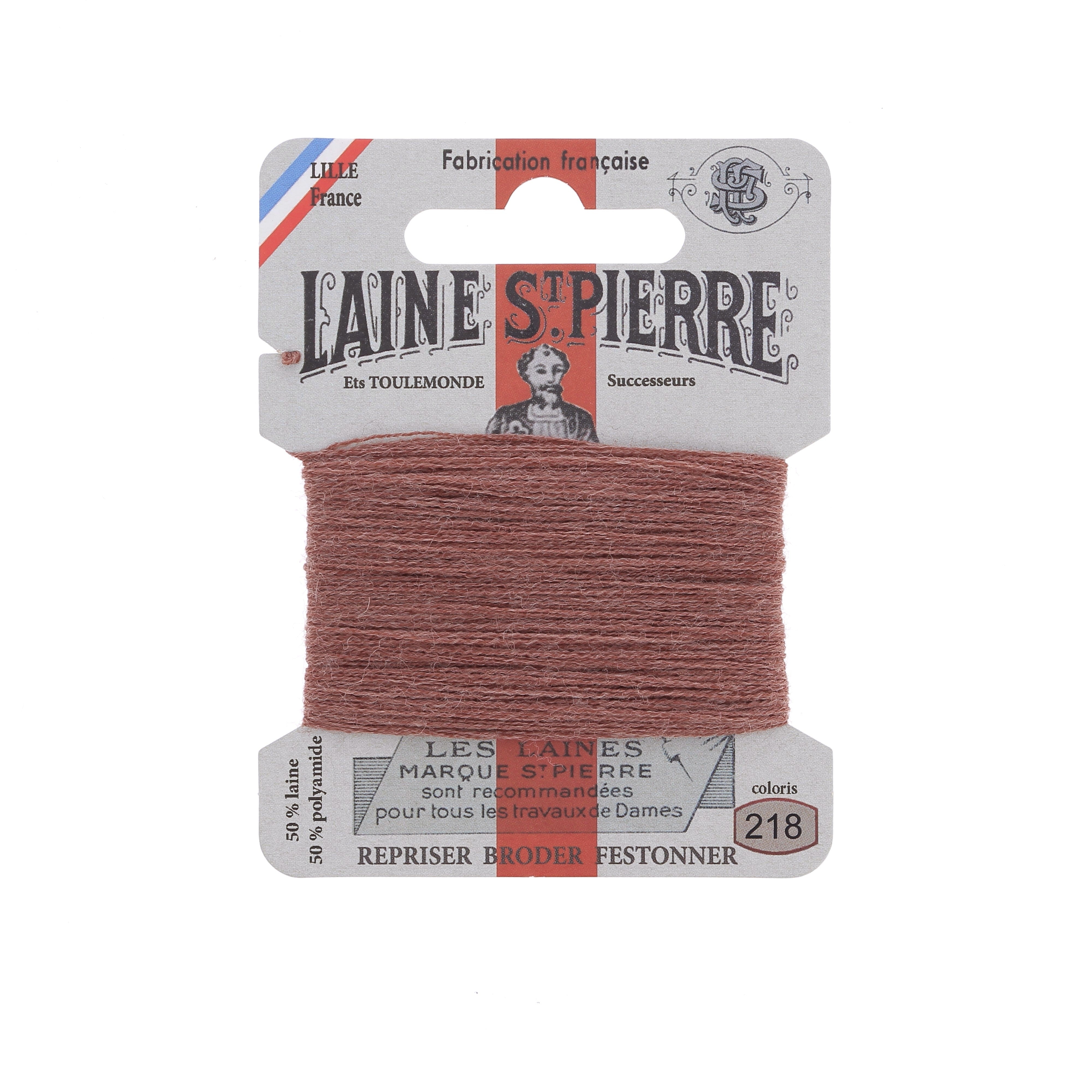 Hilo de bordar - Lana St Pierre - Carta de colores marrón