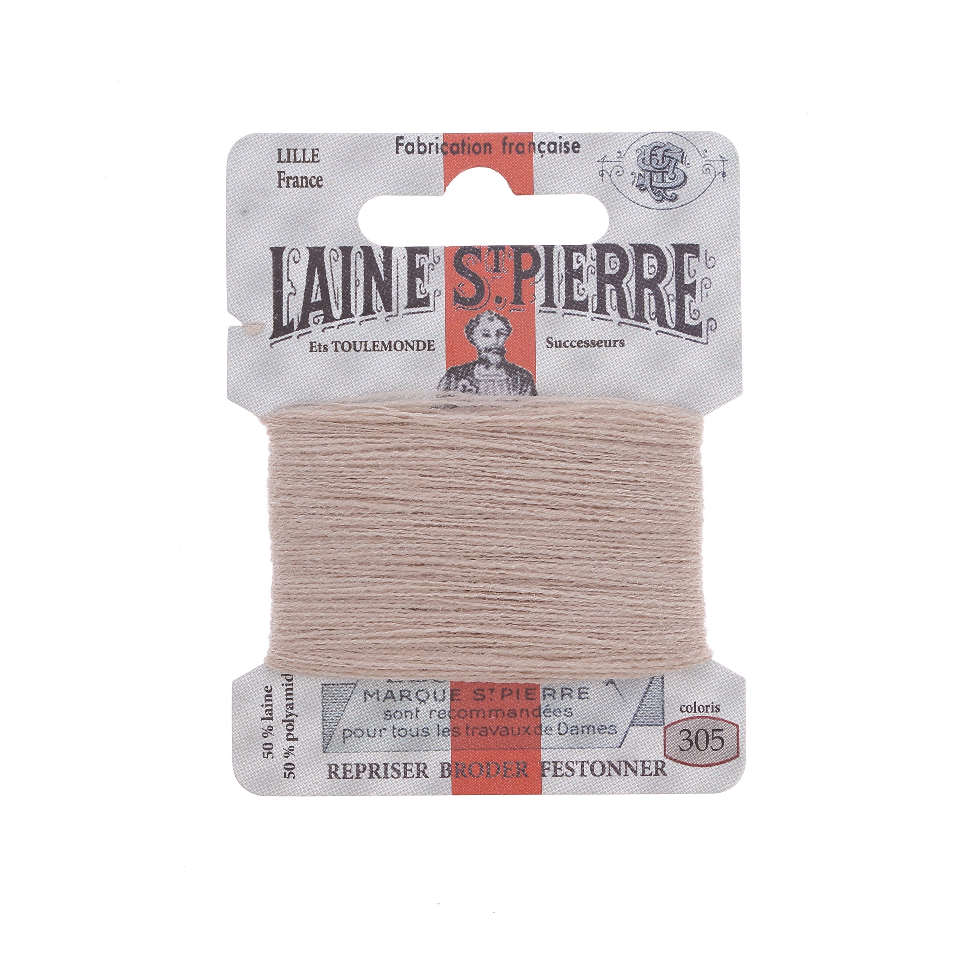 Hilo de bordar - Lana St Pierre - Carta de colores marrón