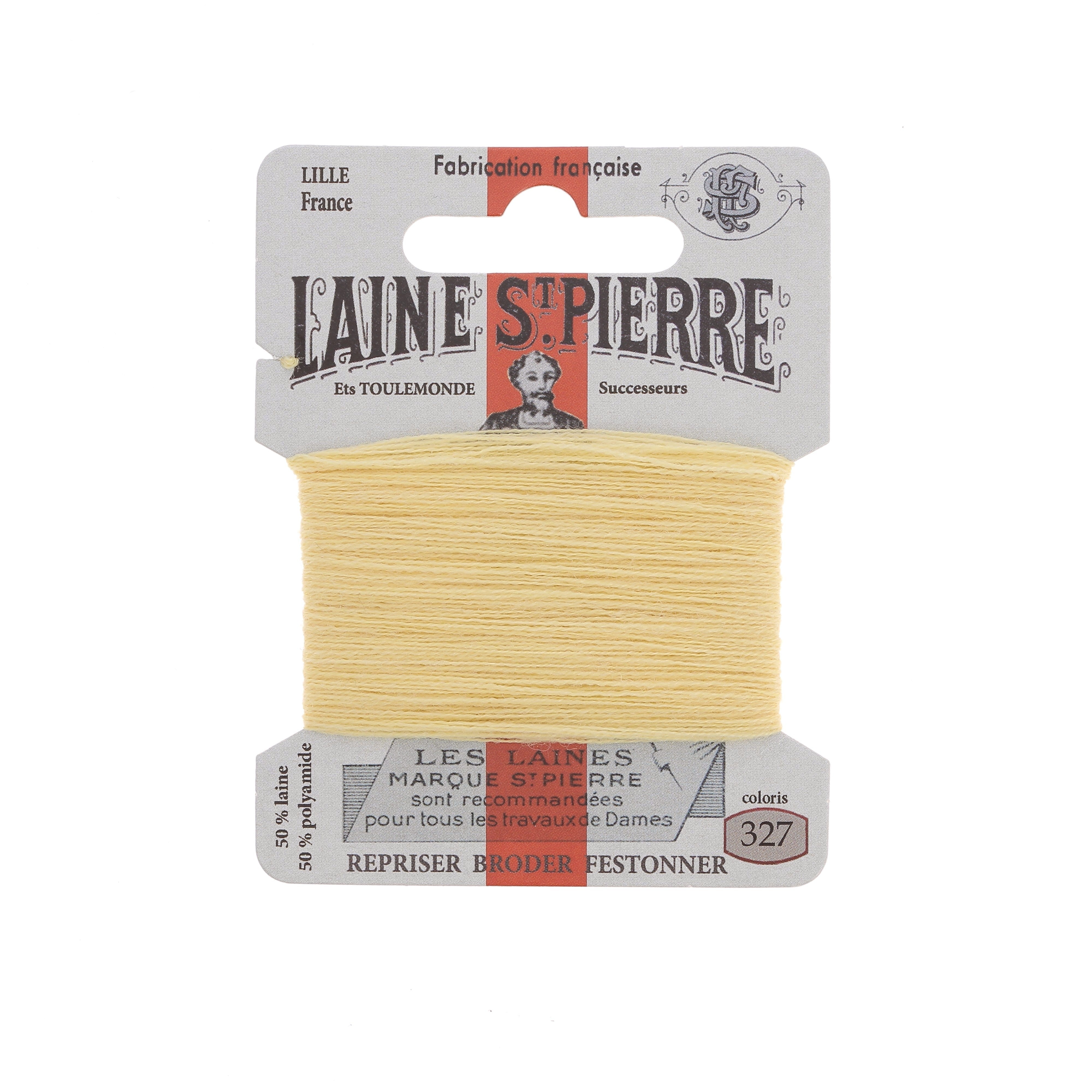 Hilo de bordar - Lana St Pierre - Carta de colores amarillo y naranja