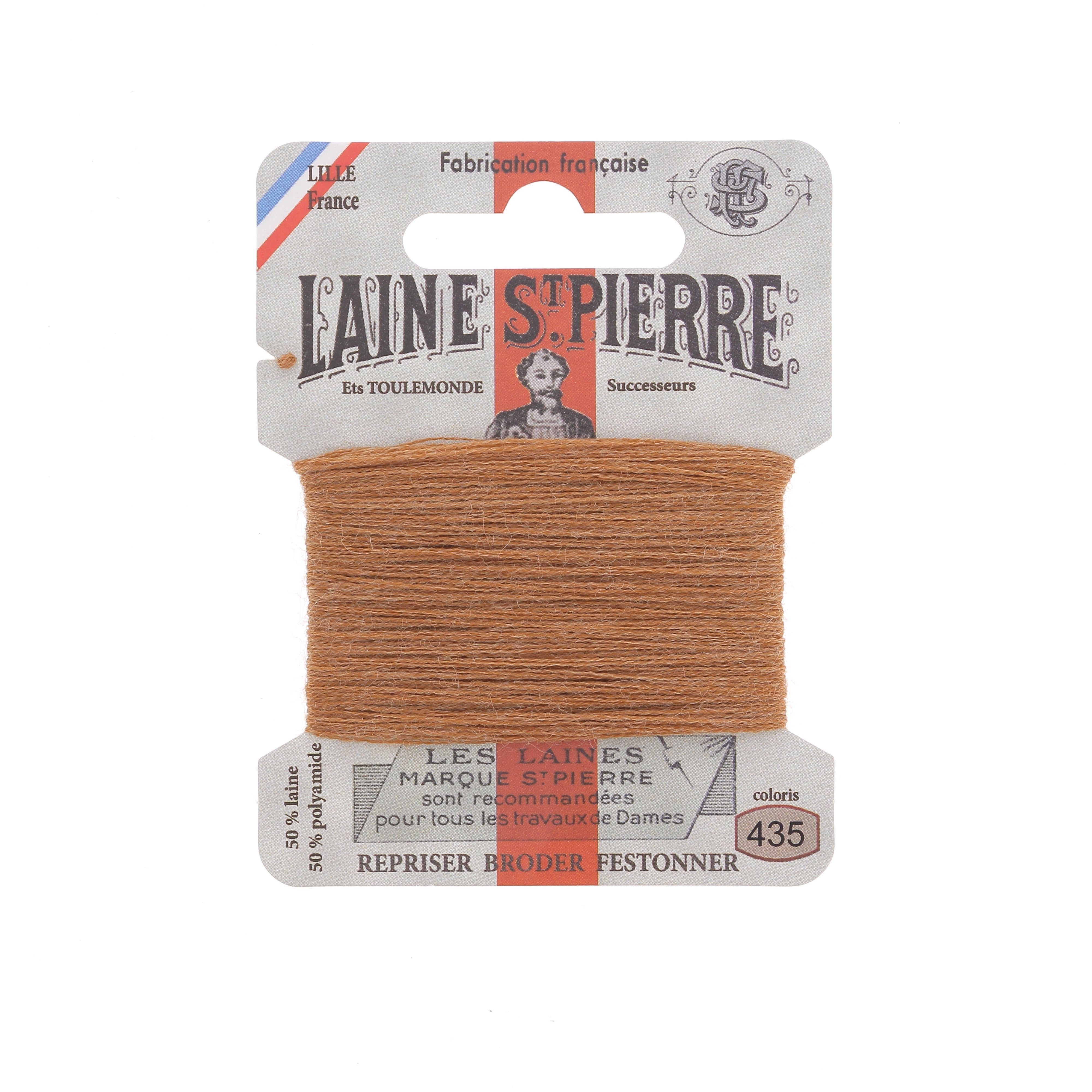 Hilo de bordar - Lana St Pierre - Carta de colores marrón