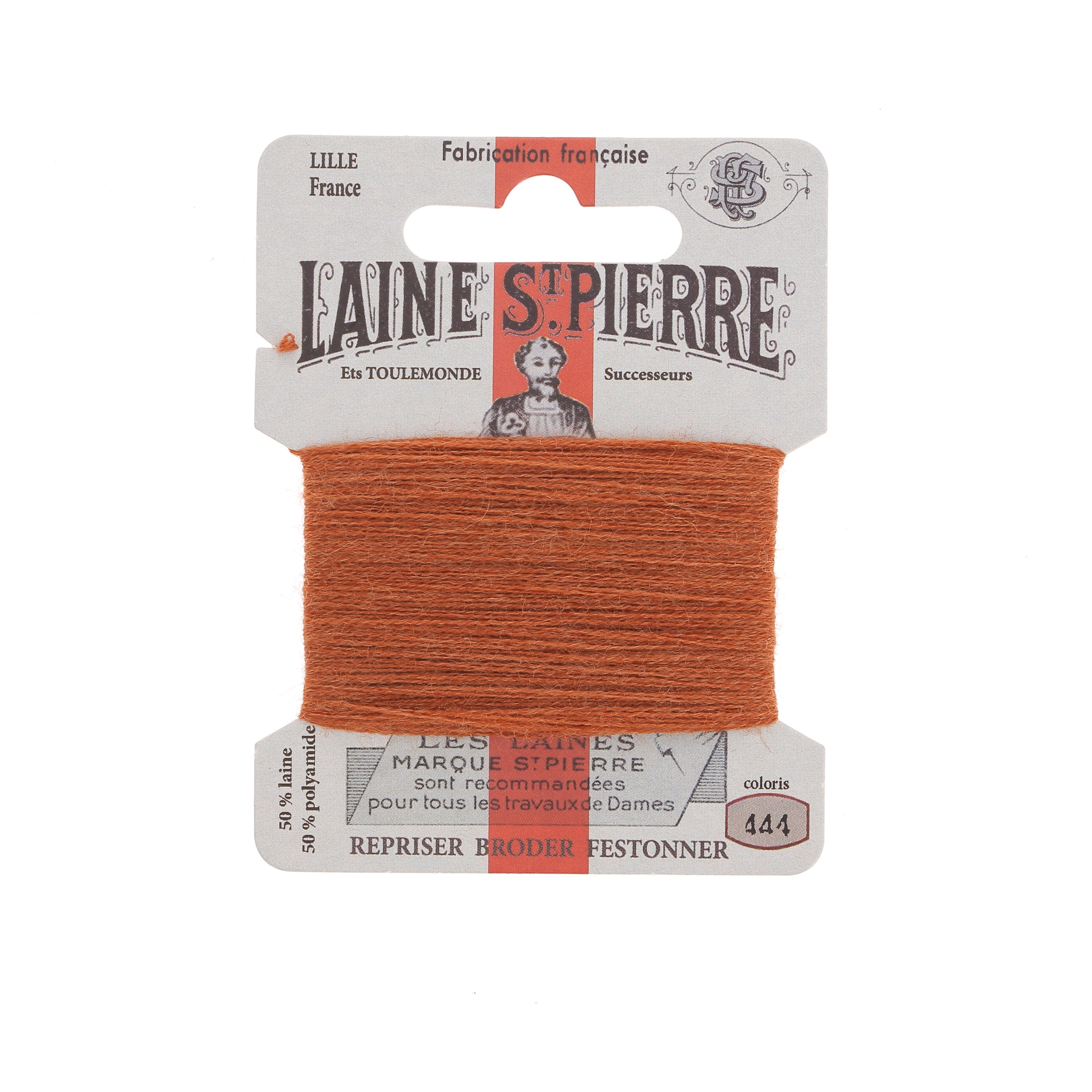 Hilo de bordar - Lana St Pierre - Carta de colores marrón