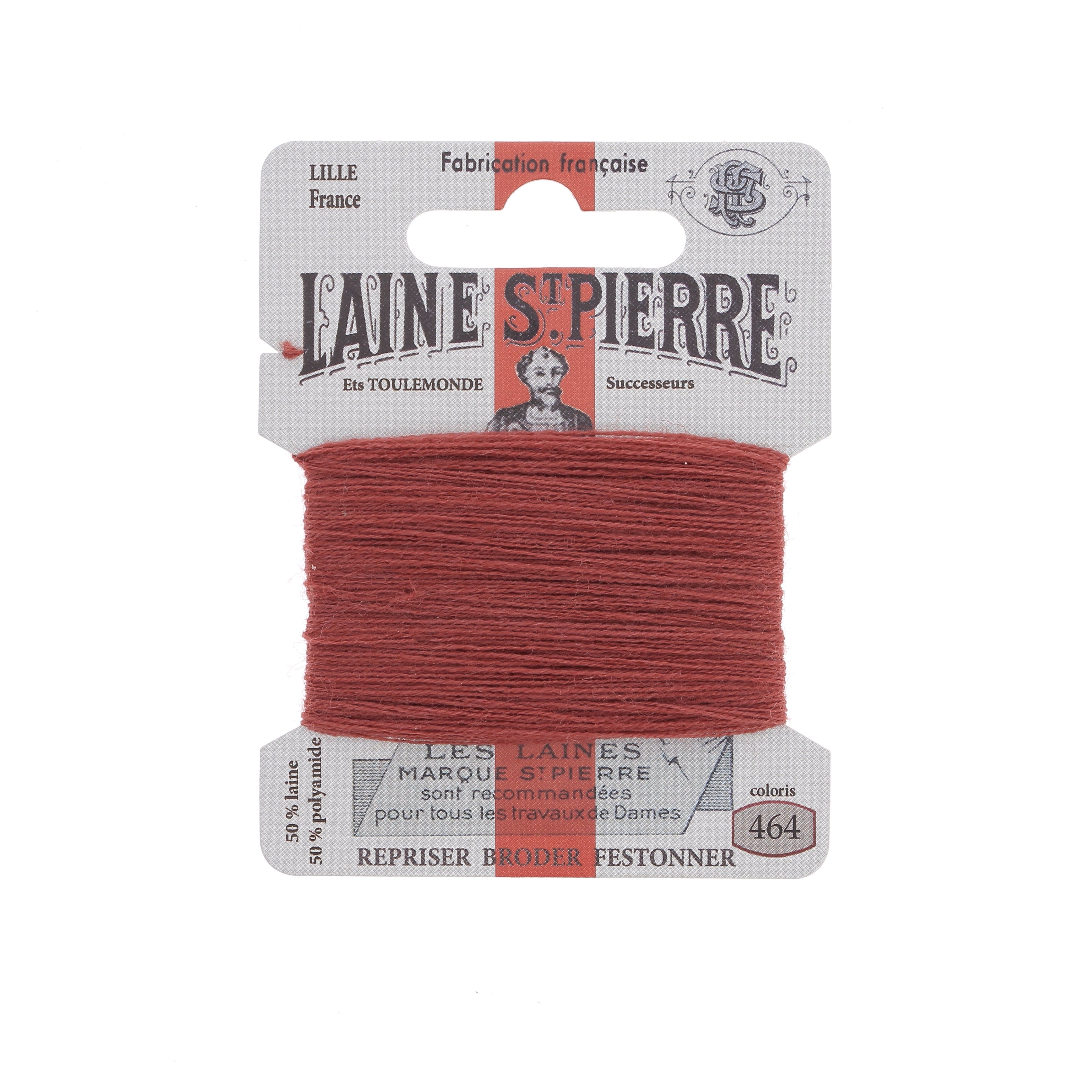 Hilo de bordar - Lana St Pierre - Carta de colores rojos