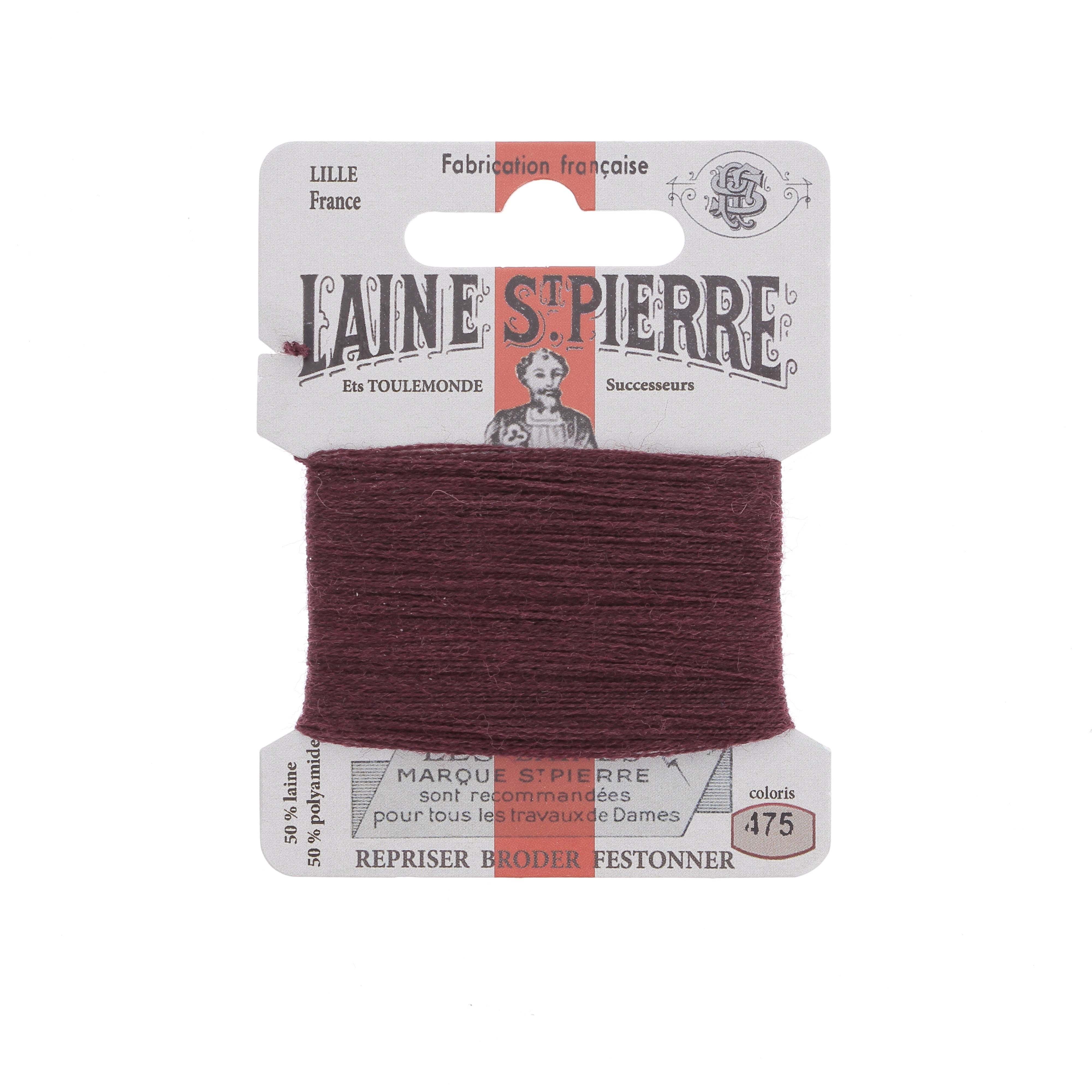 Hilo de bordar - Lana St Pierre - Carta de colores rojos