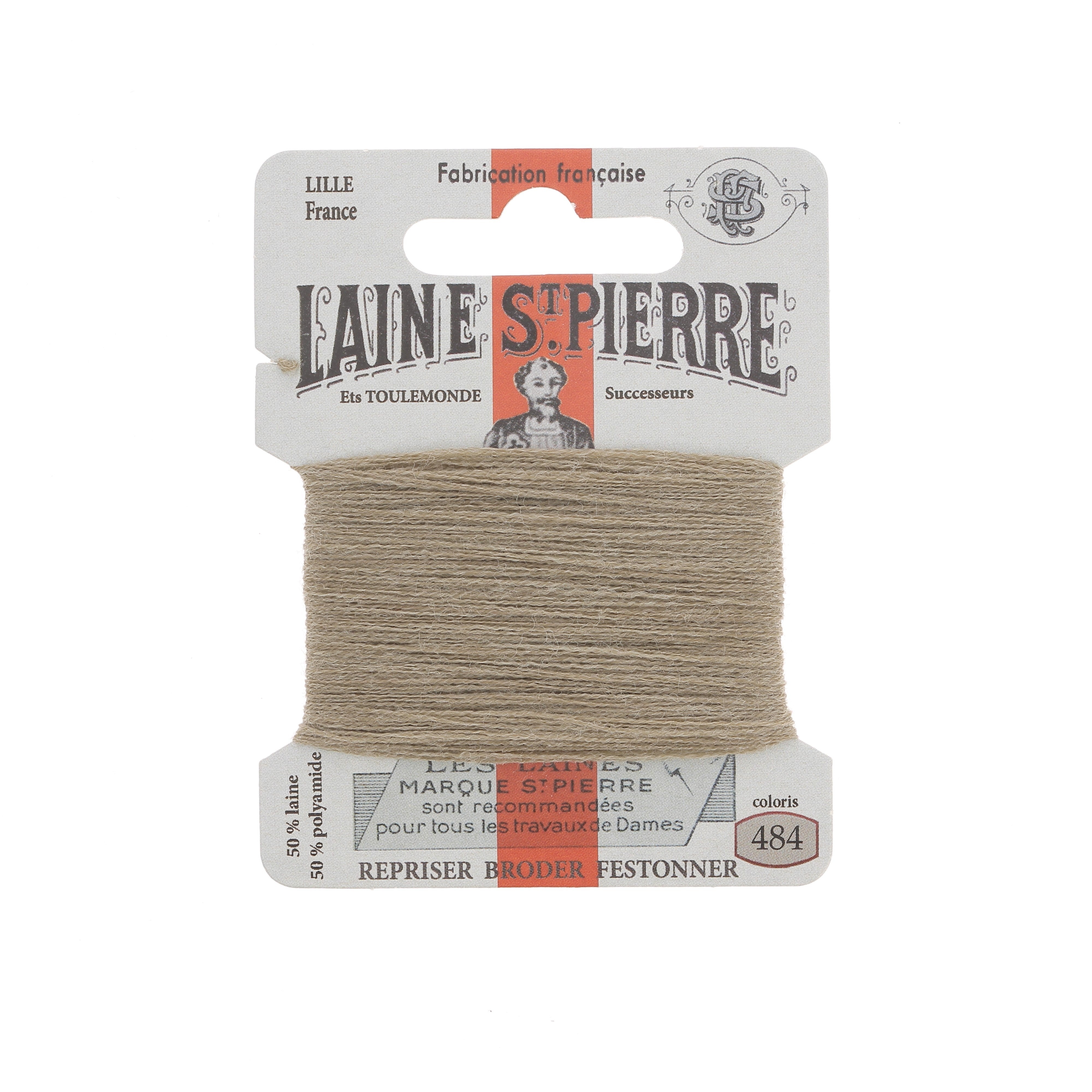 Hilo de bordar - Lana St Pierre - Carta de colores marrón