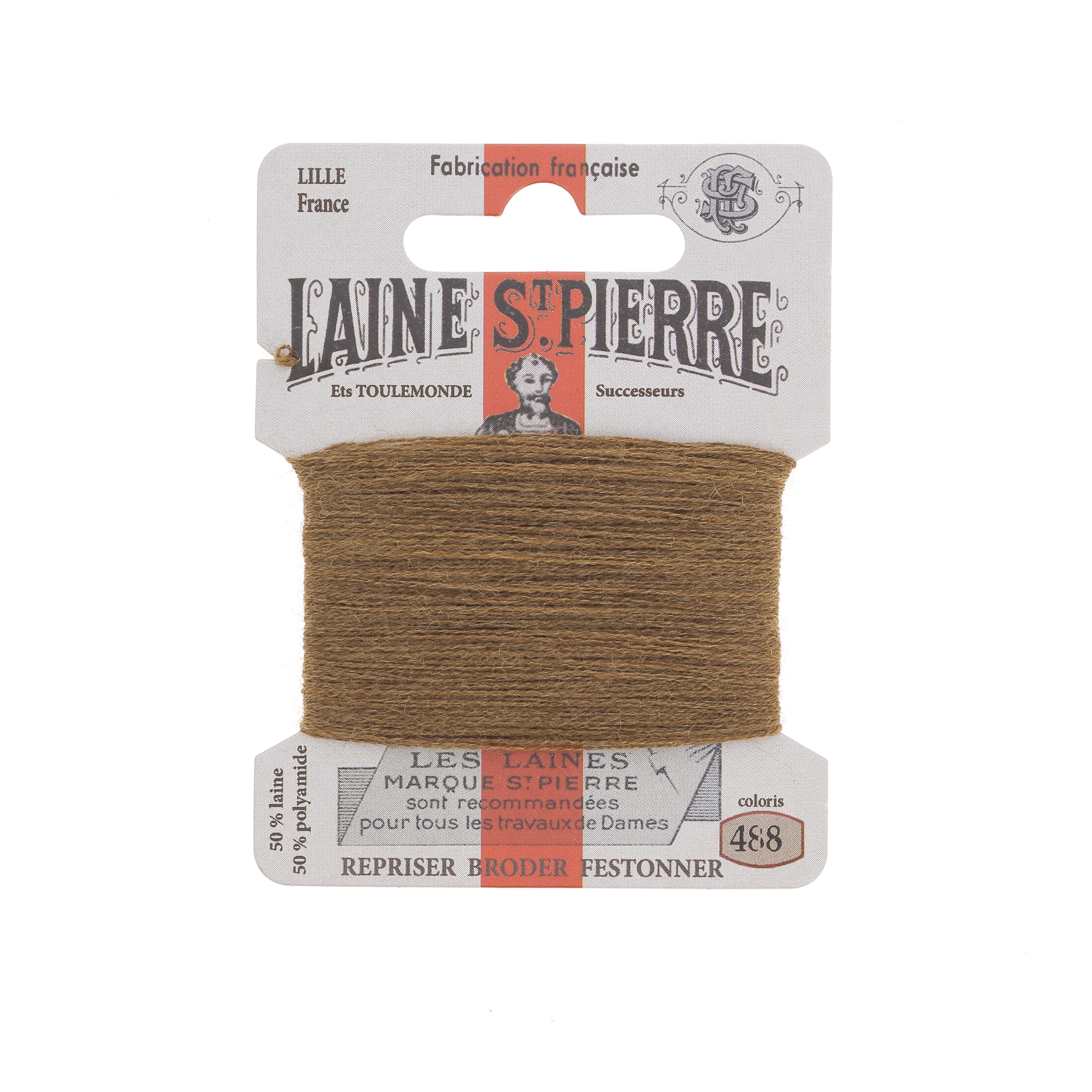 Hilo de bordar - Lana St Pierre - Carta de colores marrón