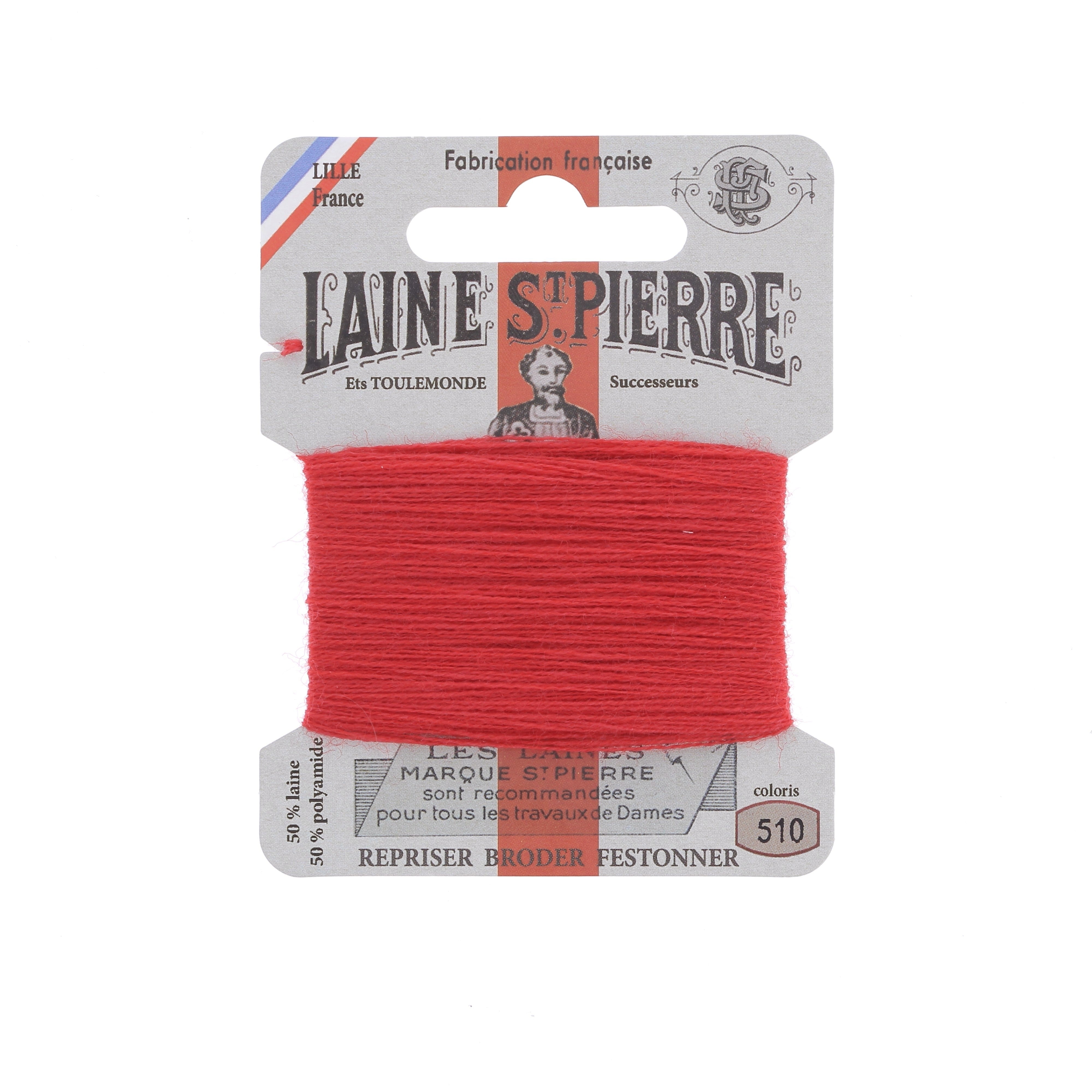 Hilo de bordar - Lana St Pierre - Carta de colores rosa y morado