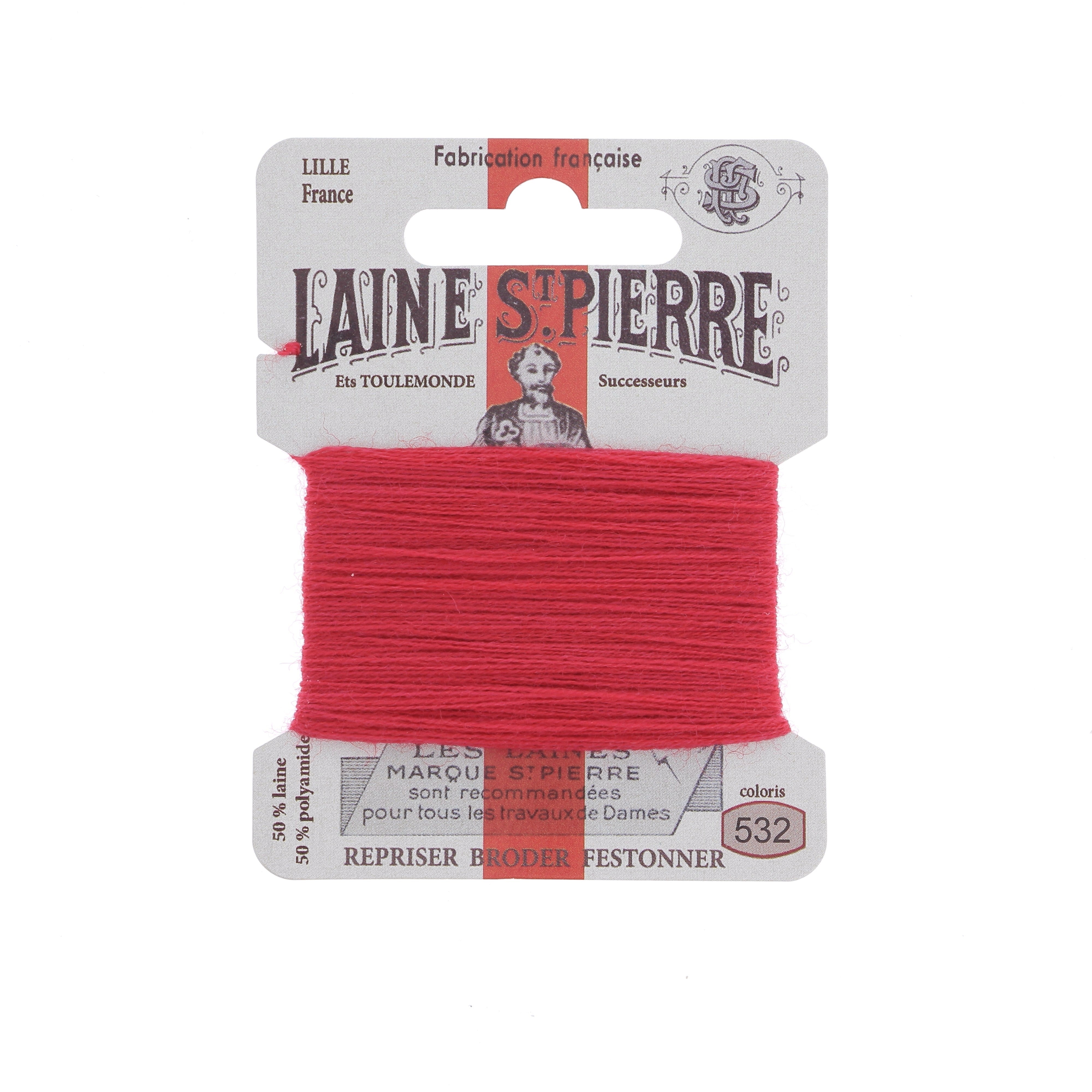 Hilo de bordar - Lana St Pierre - Carta de colores rosa y morado