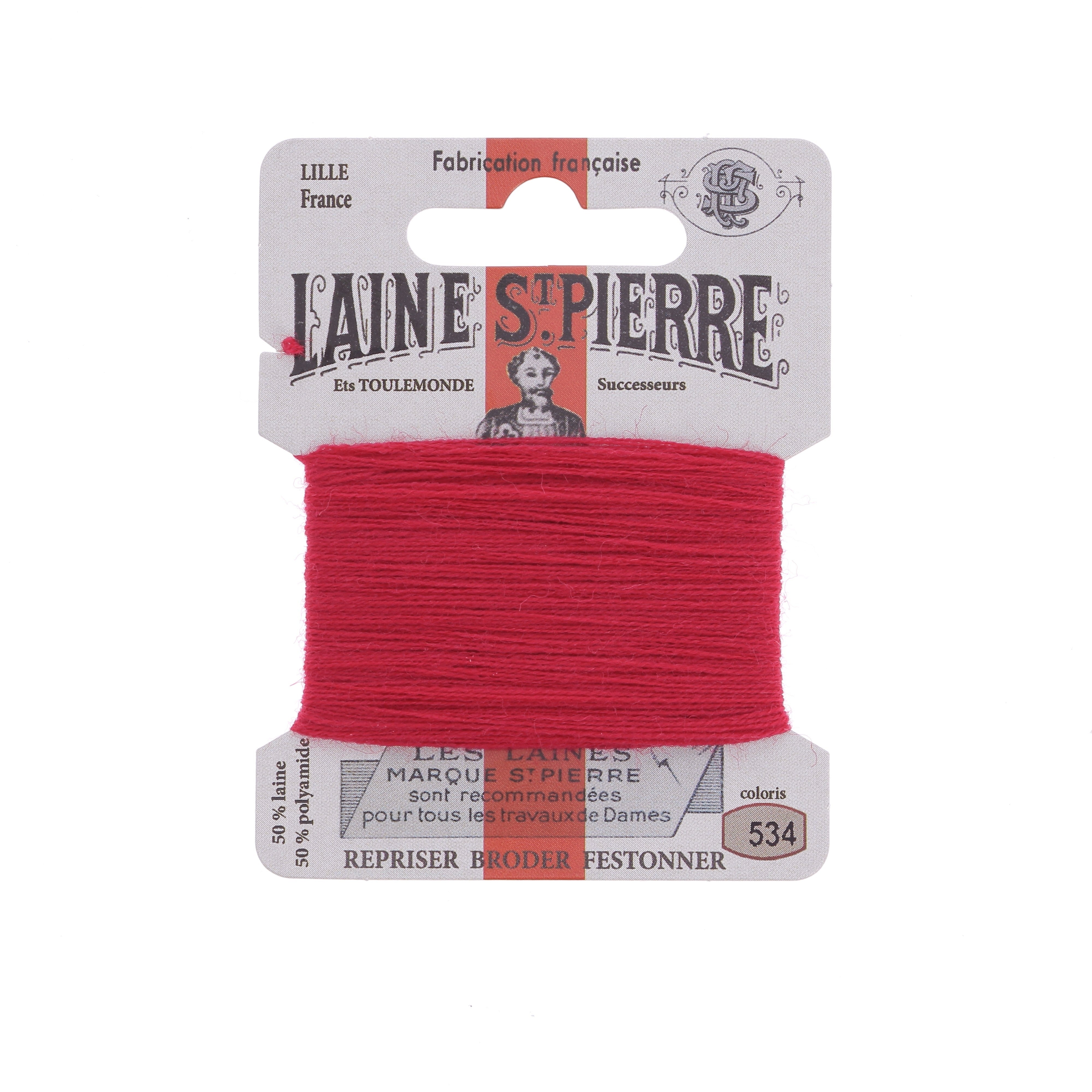 Hilo de bordar - Lana St Pierre - Carta de colores rosa y morado