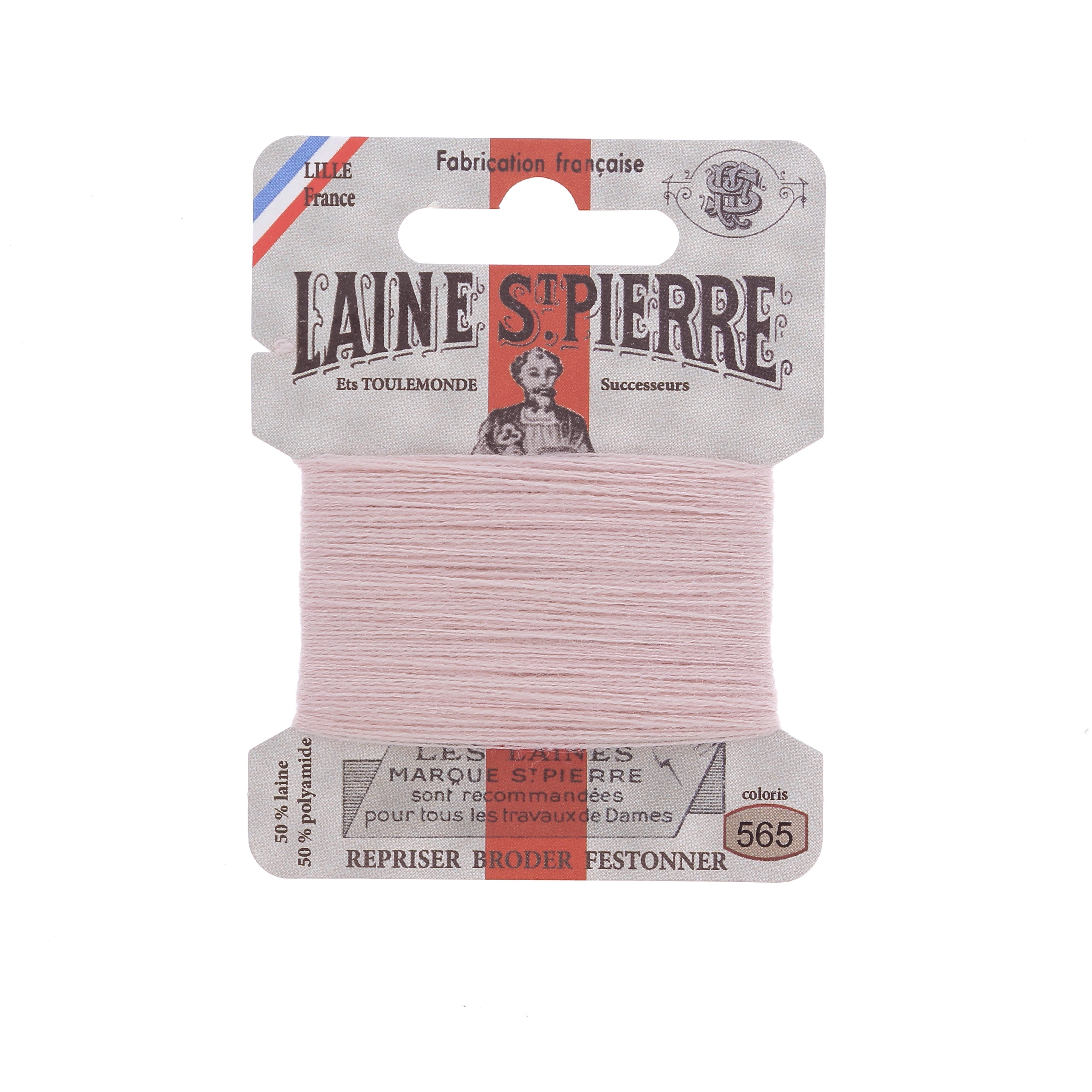 Hilo de bordar - Lana St Pierre - Carta de colores rosa y morado