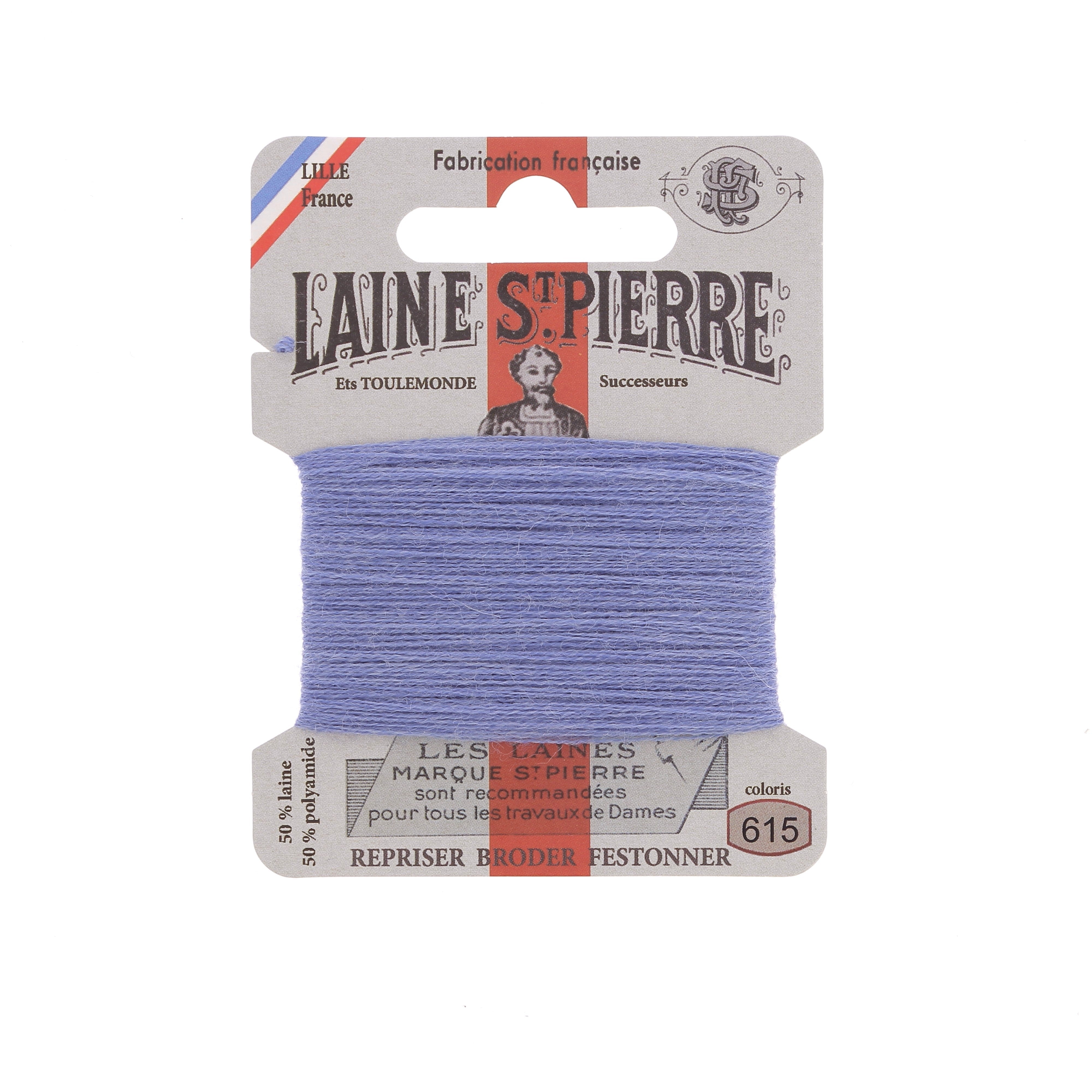 Hilo de bordar - Lana St Pierre - Carta de colores rosa y morado