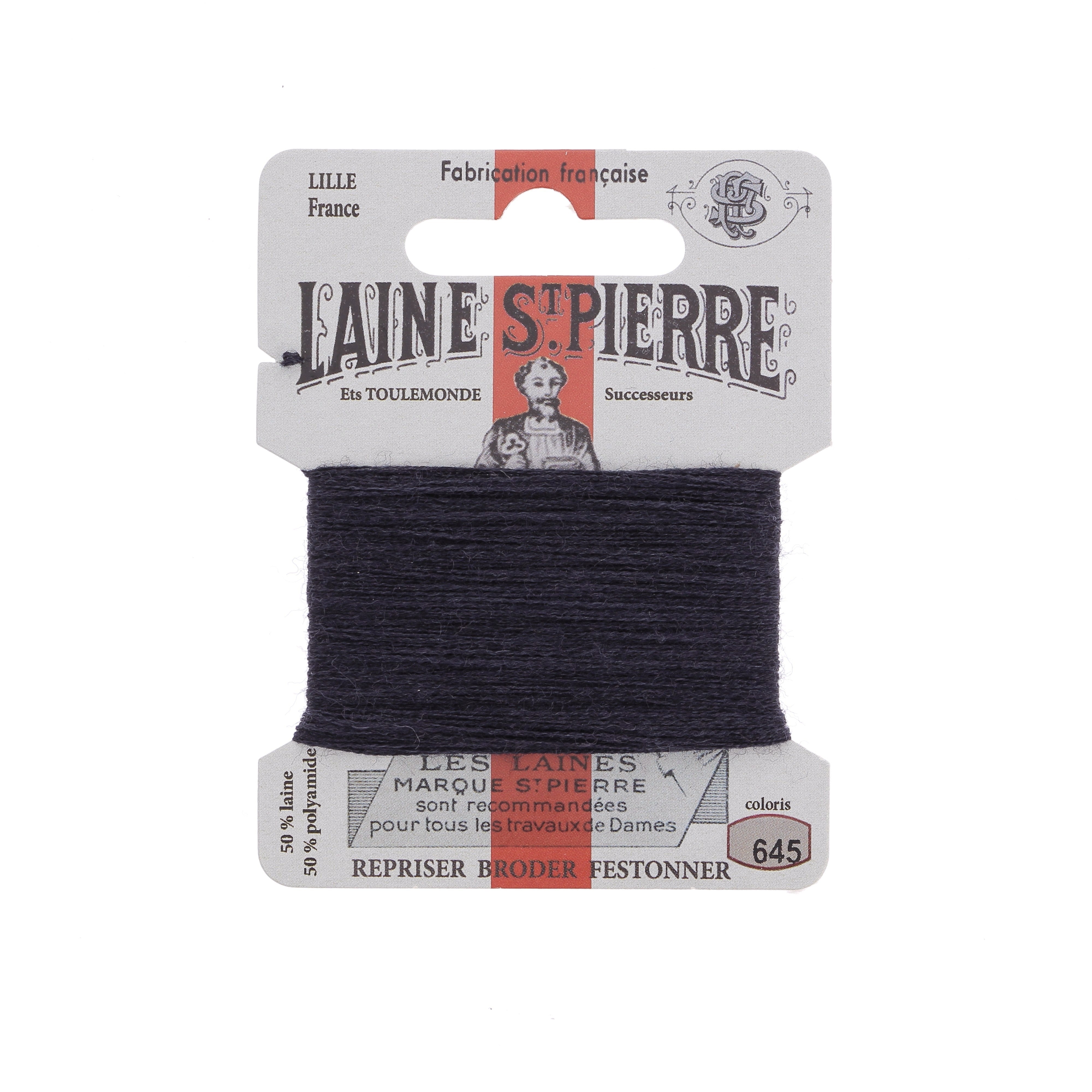 Hilo de bordar - Lana St Pierre - Carta de colores azul