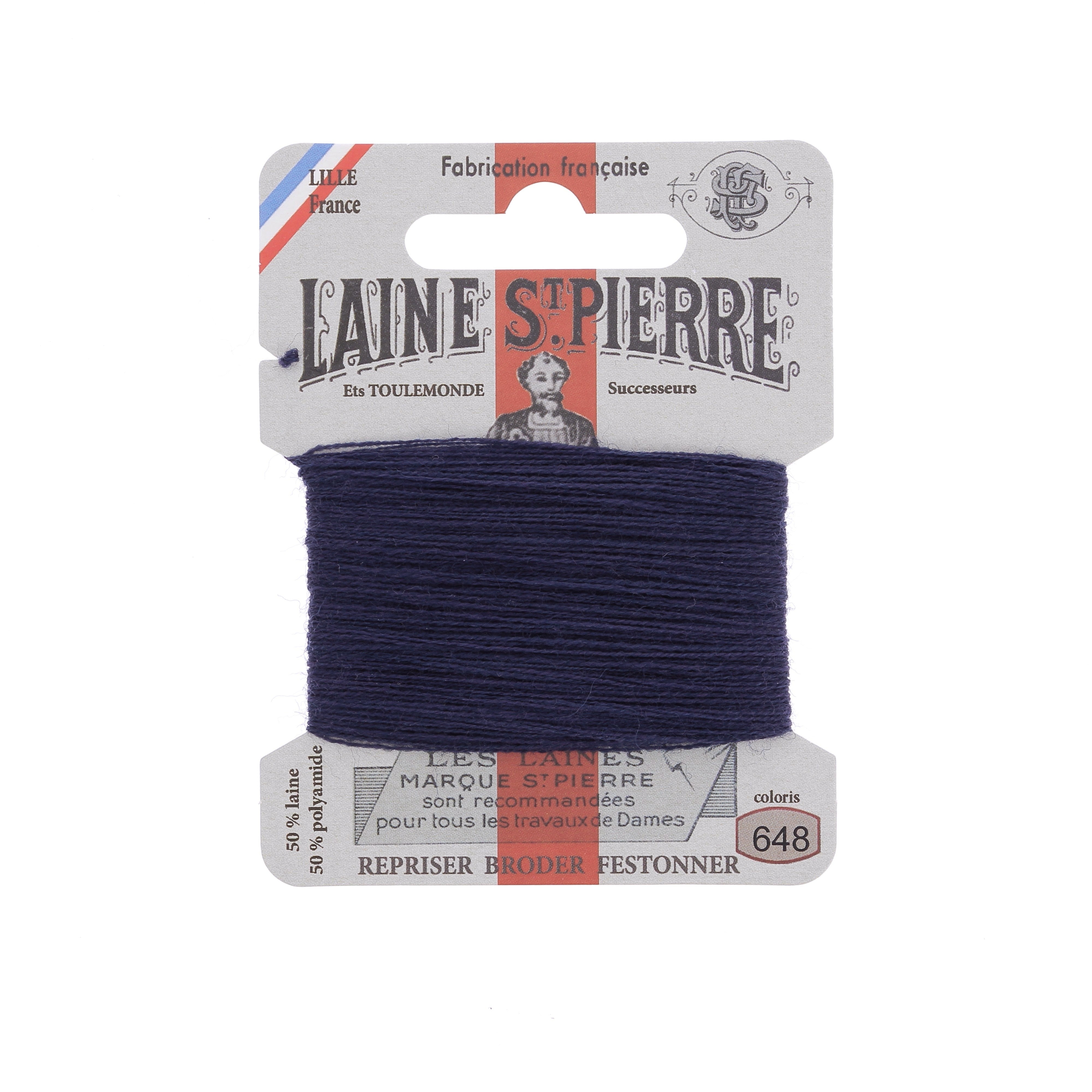 Hilo de bordar - Lana St Pierre - Carta de colores azul