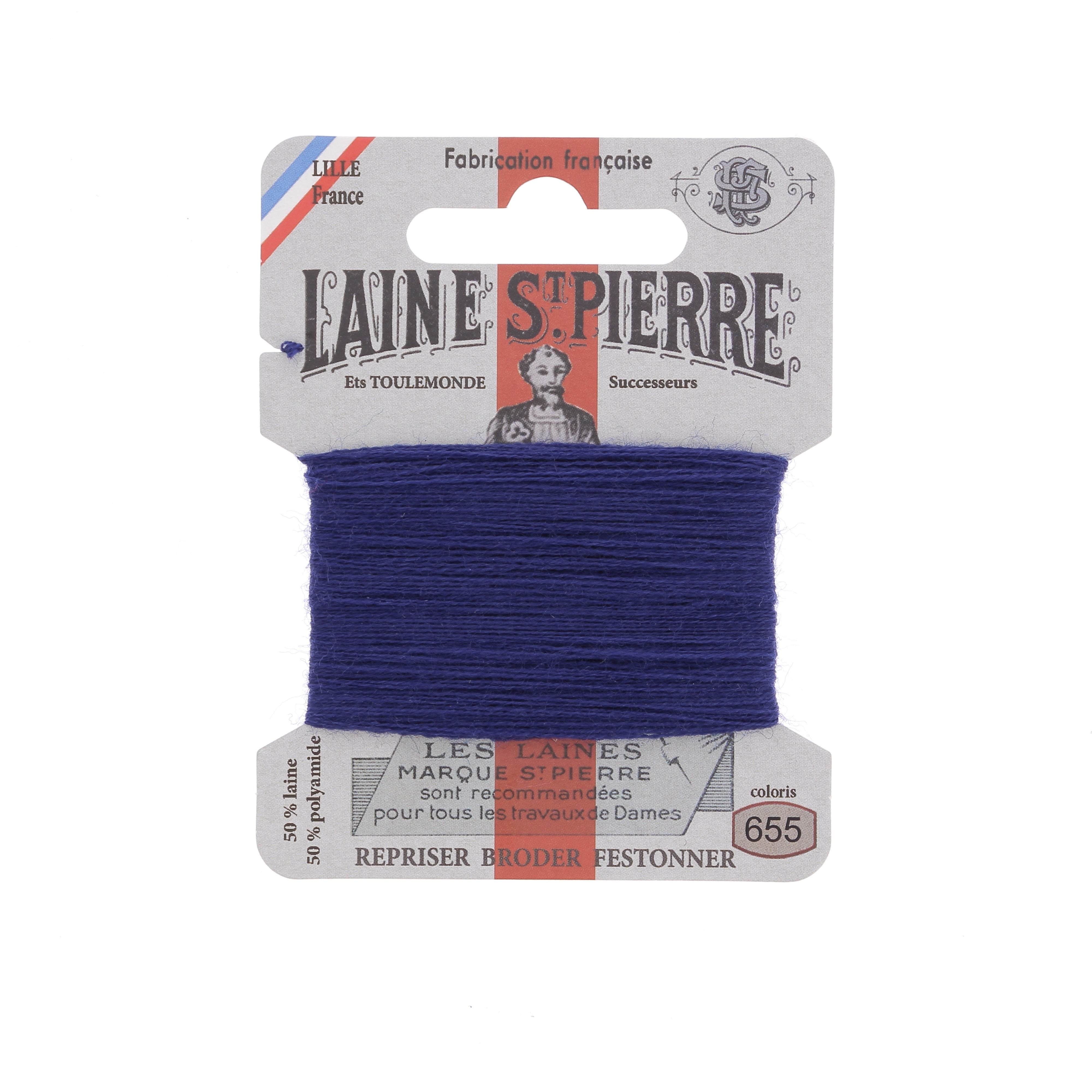 Hilo de bordar - Lana St Pierre - Carta de colores azul