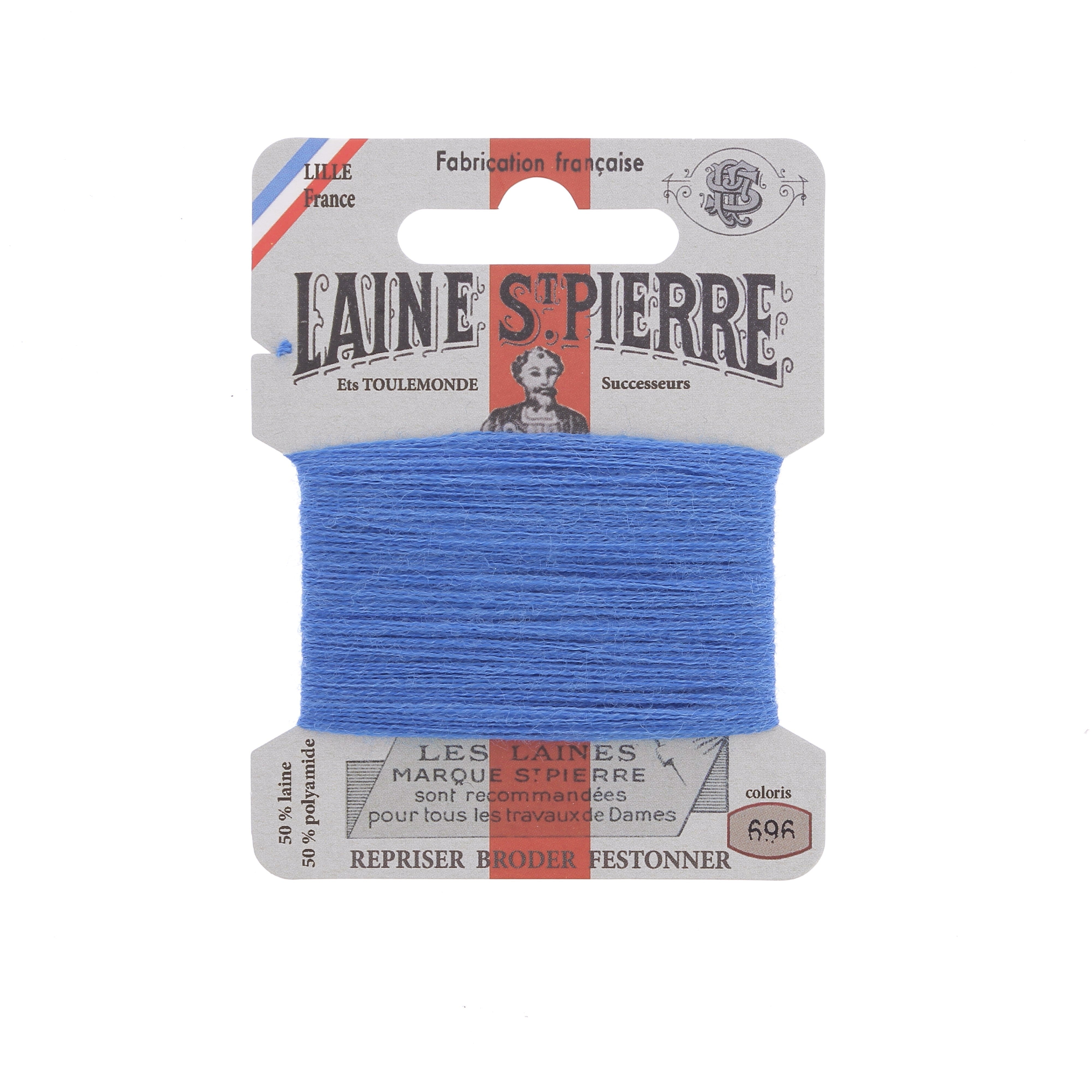 Hilo de bordar - Lana St Pierre - Carta de colores azul