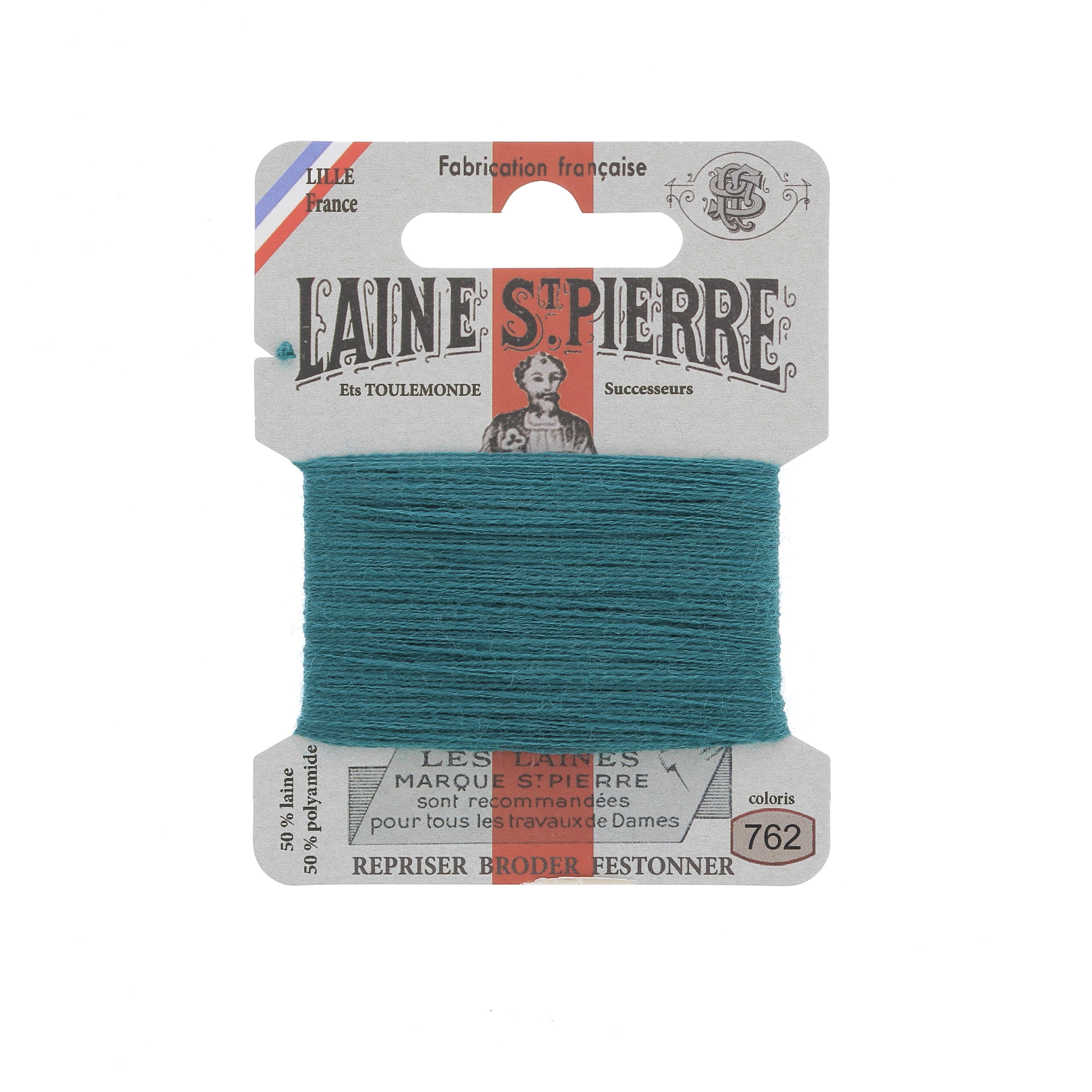 Hilo de bordar - Lana St Pierre - Carta de colores verde